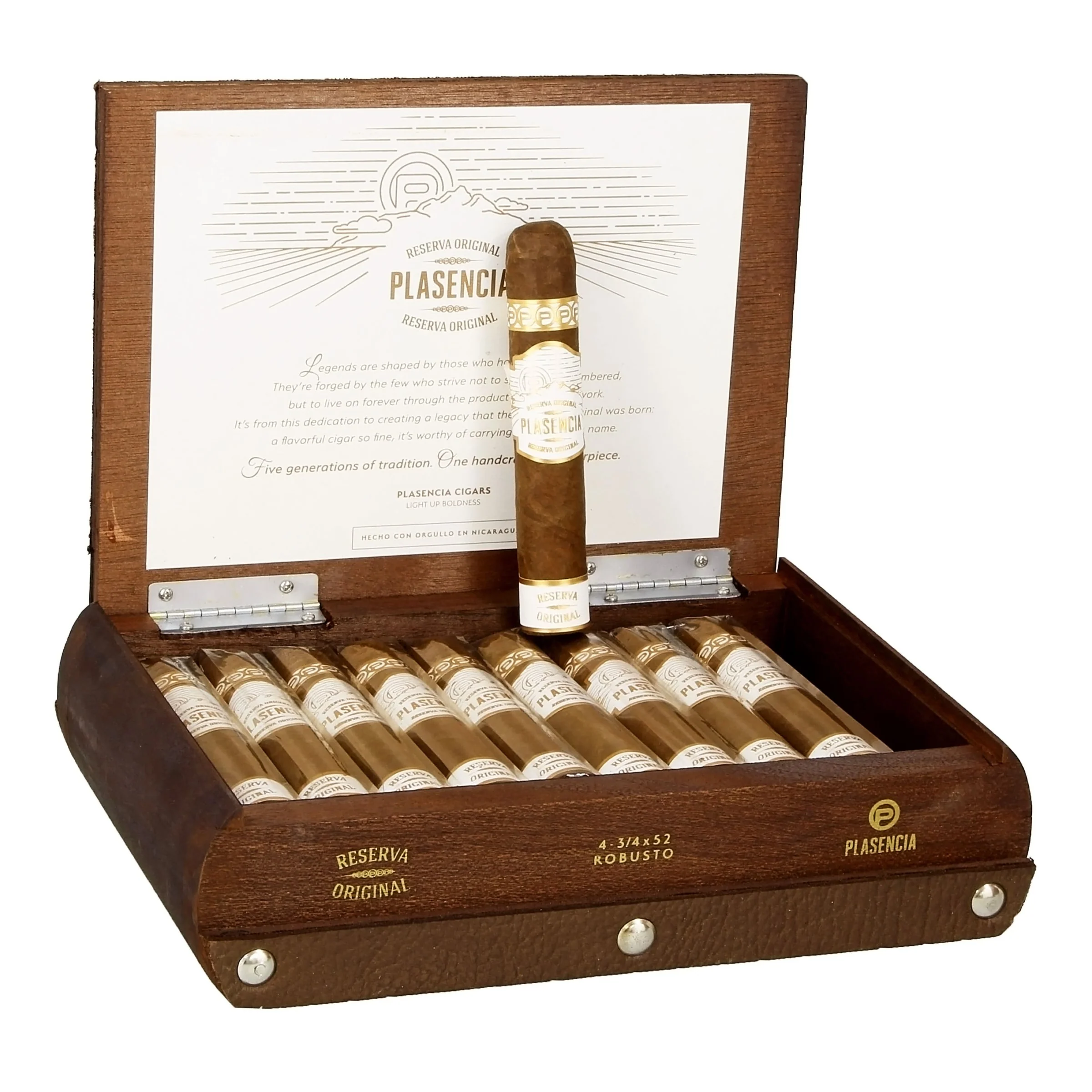 Plasencia Reserva Original Robusto Cigar - EGM Cigars