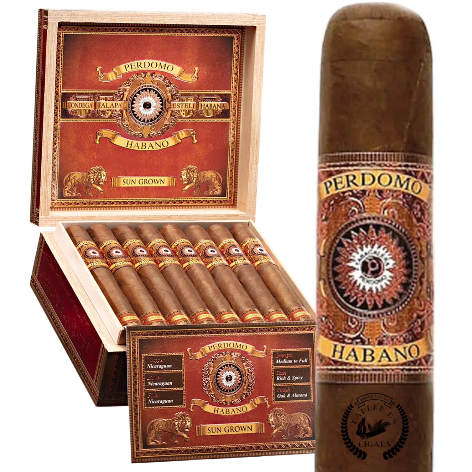 Perdomo Habano Sun Grown - Dapper D's Cigars