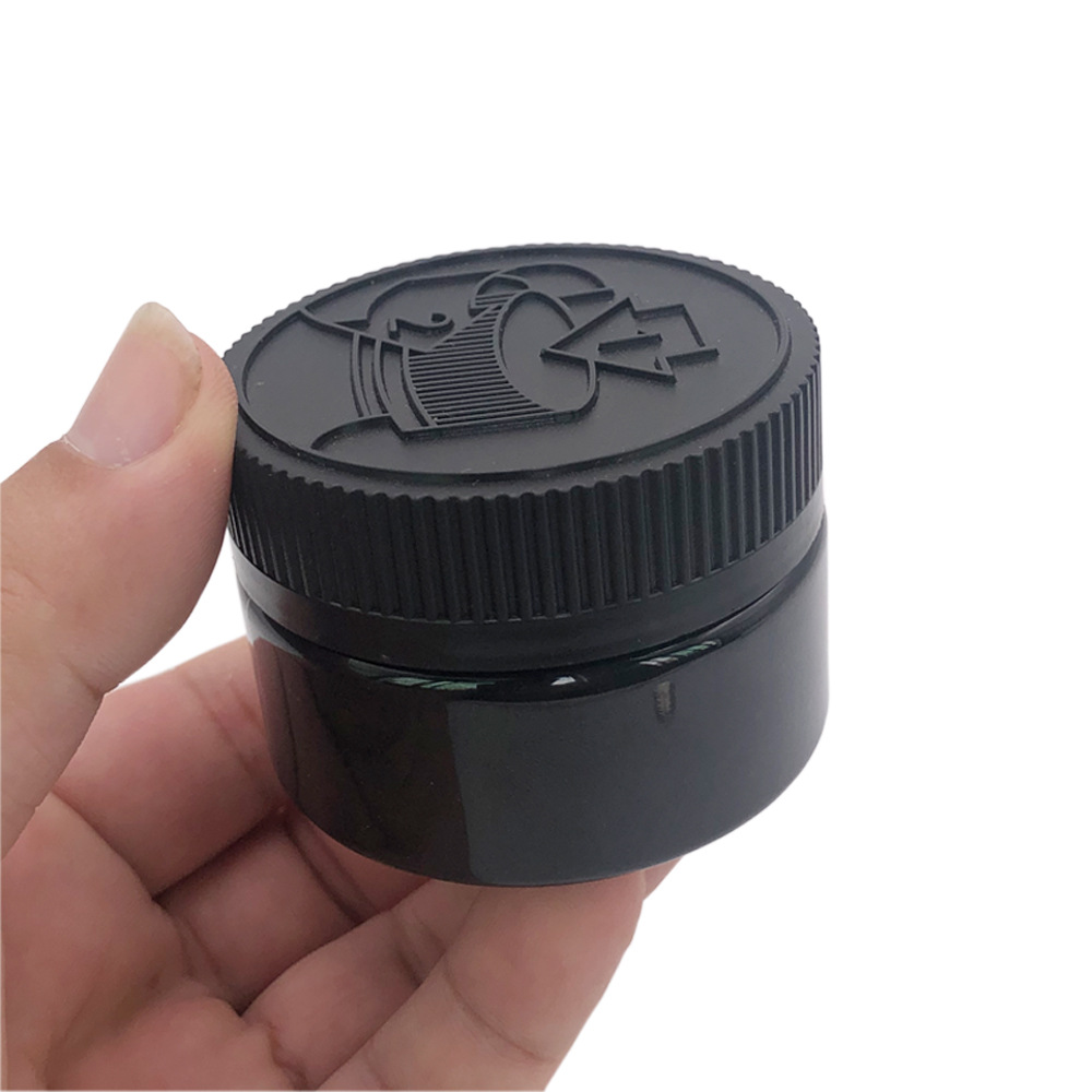 黑色 pet便携烟草罐120ml储物罐塑料烟丝防潮密封罐 Tobacco cans-阿里巴巴