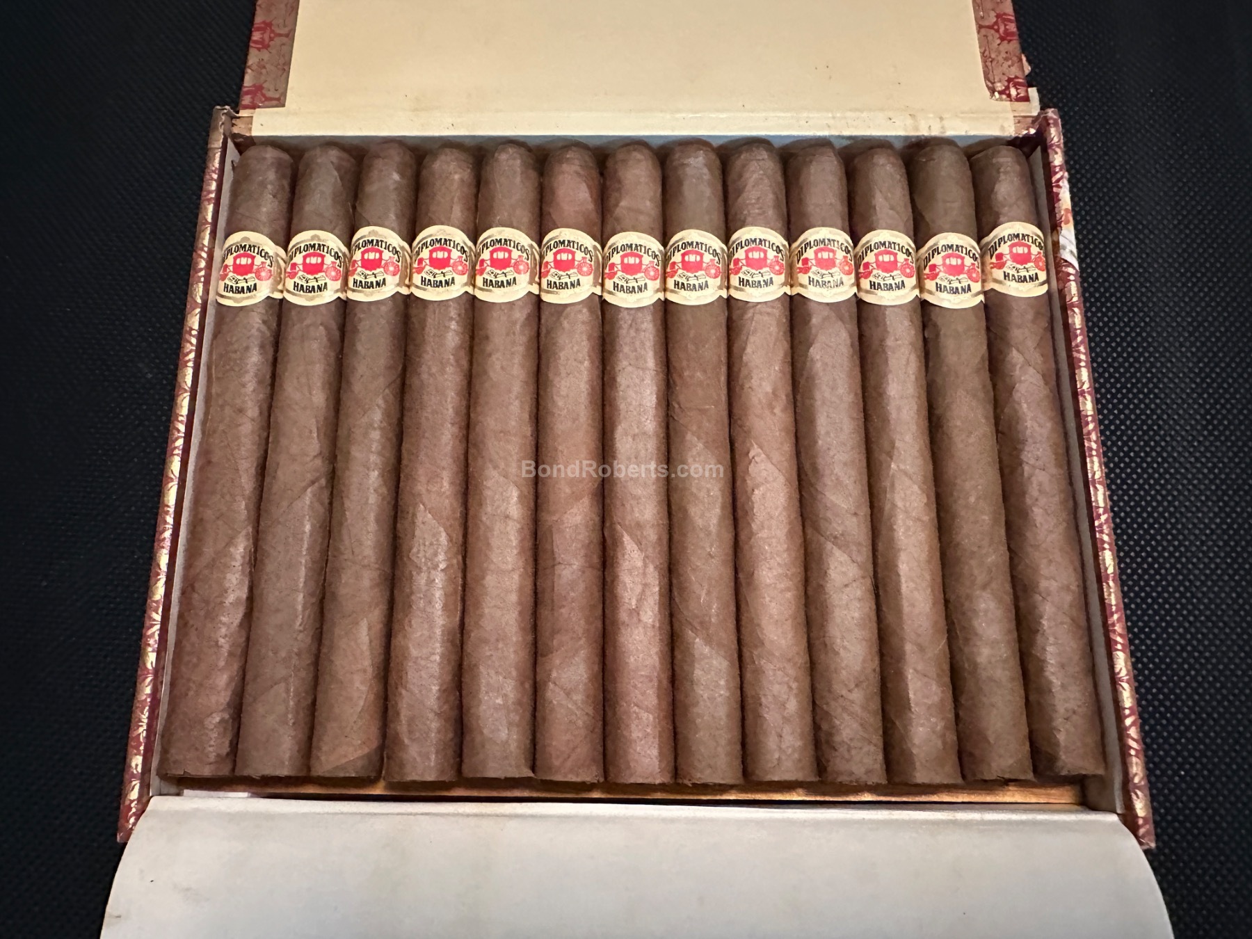 Diplomáticos Diplomáticos No.1 1998 Semi Boite Nature Box of 25 cigars ...