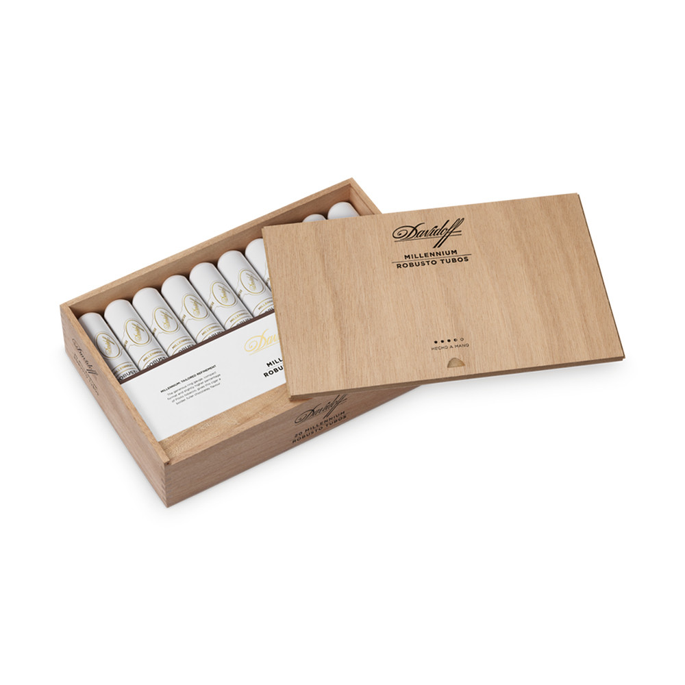 大卫杜夫 千喜罗伯图铝管 雪茄｜Davidoff Millennium Robusto Tubo｜多米尼加醇厚可可风味