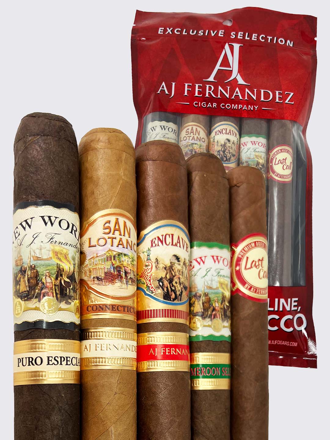 AJ Fernandez 5-Cigar Variety Sampler - Cigars Daily