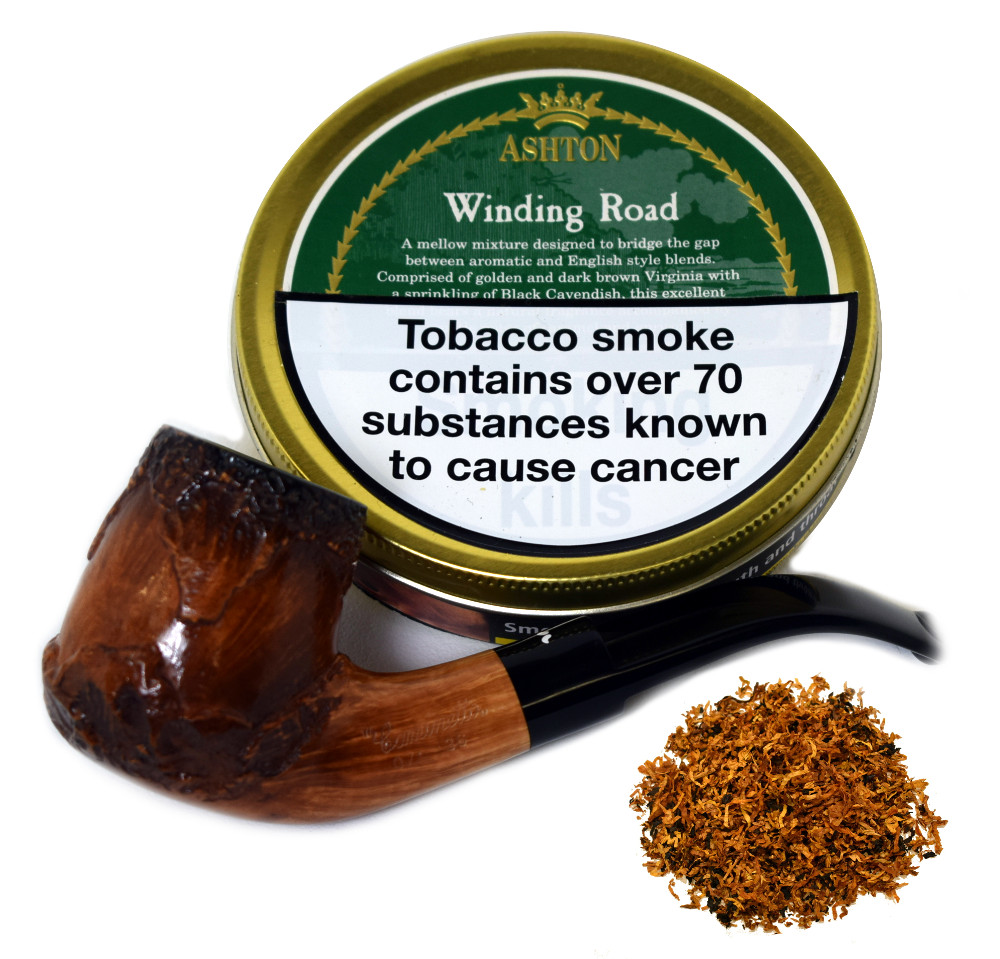 Ashton Winding Road Pipe Tobacco (Tins)