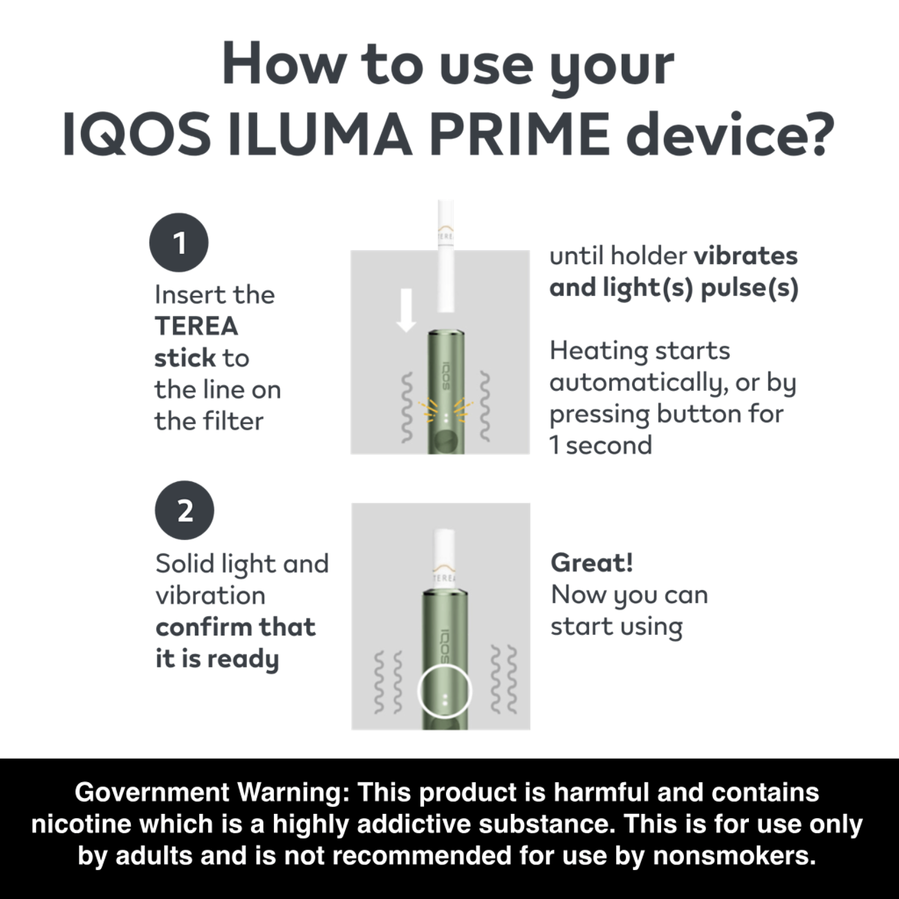 Buy IQOS lLUMA PRIME Golden Khaki device | IQOS Philippines