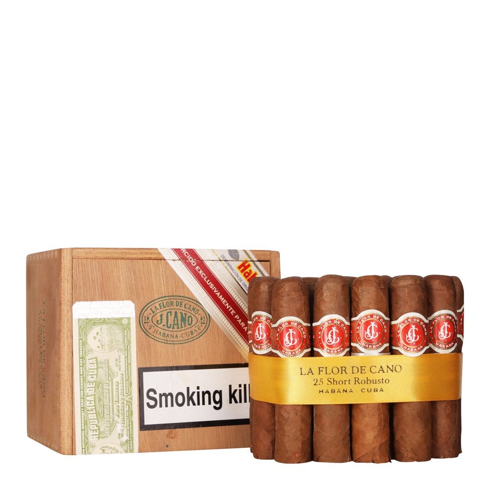 La Flor de Cano Short Robusto - Box of 25 - Cigars from The Whisky World UK