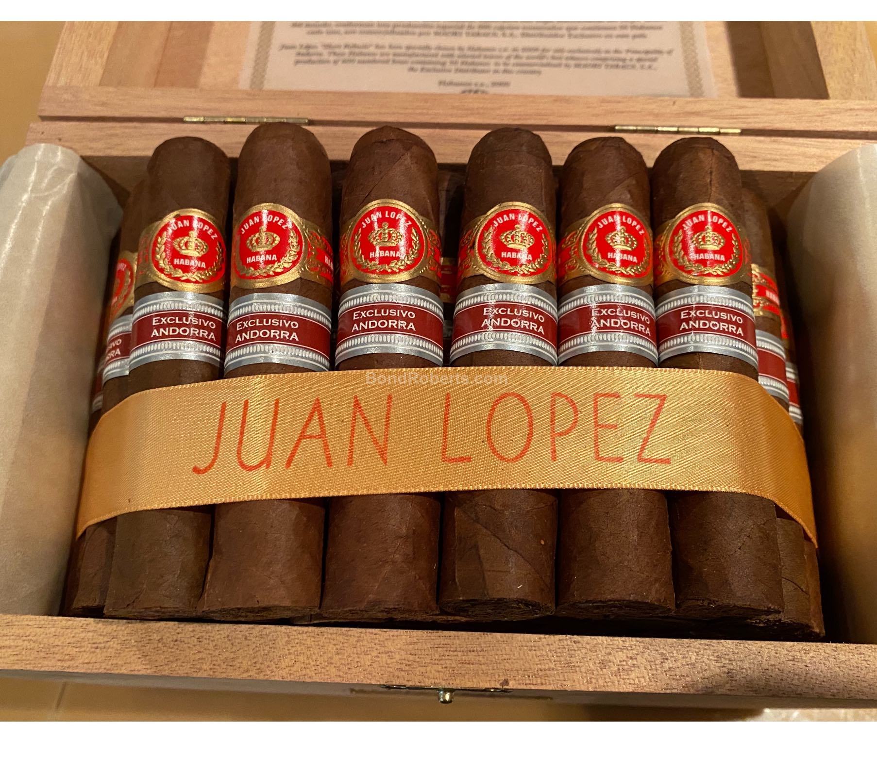 Juan López Short Robusto 胡安洛佩兹 短罗伯图（2009年安道尔地区版）
