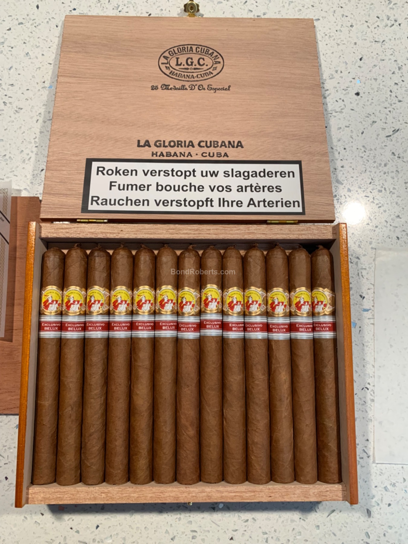 La Gloria Cubana Médaille d'Or Especial 古巴荣耀 特别金质奖章（2020年比荷卢地区版，2023年上市）