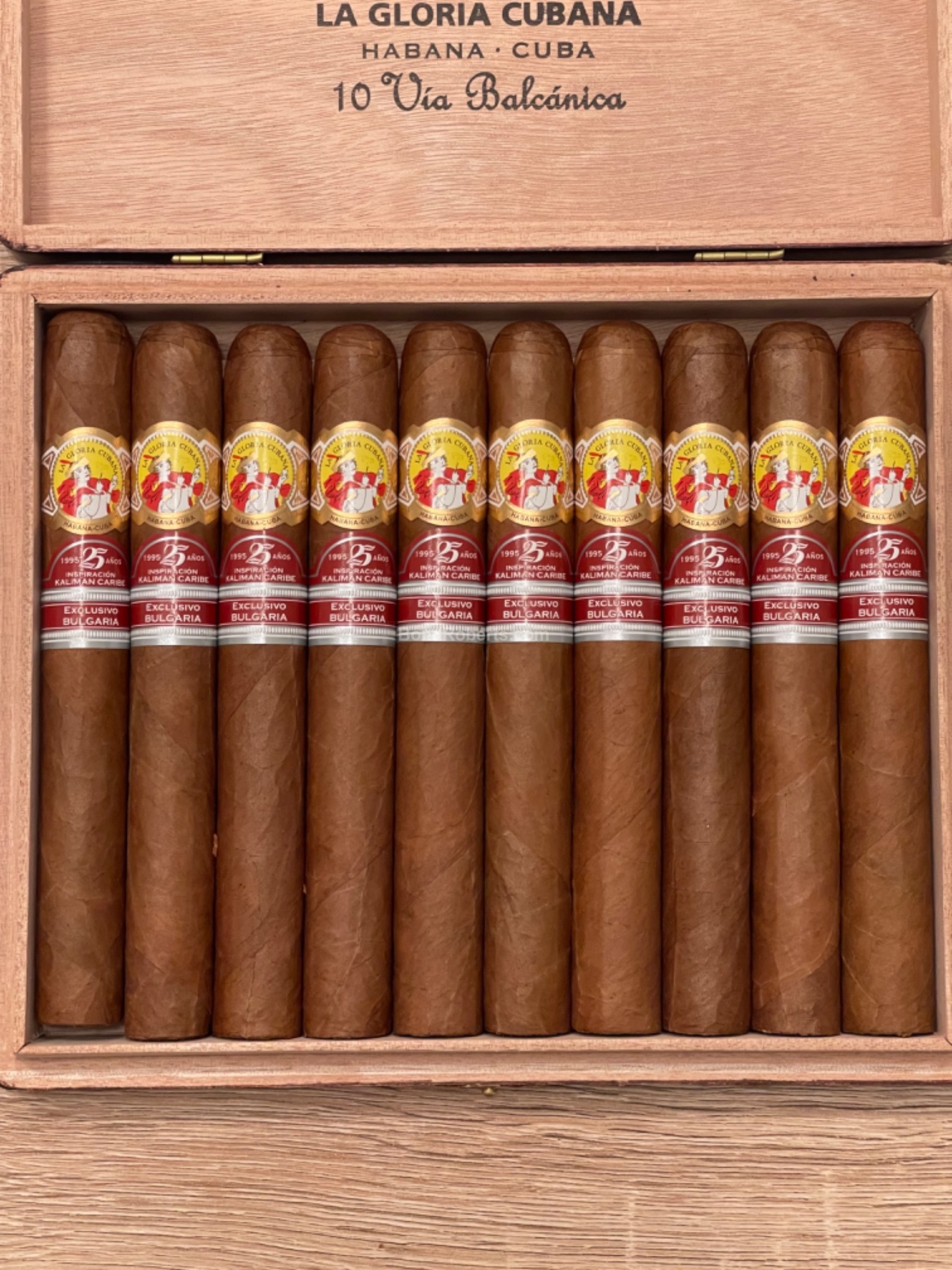 La Gloria Cubana Via Balcanica Edición Regional Bulgaria 2023 Numbered ...