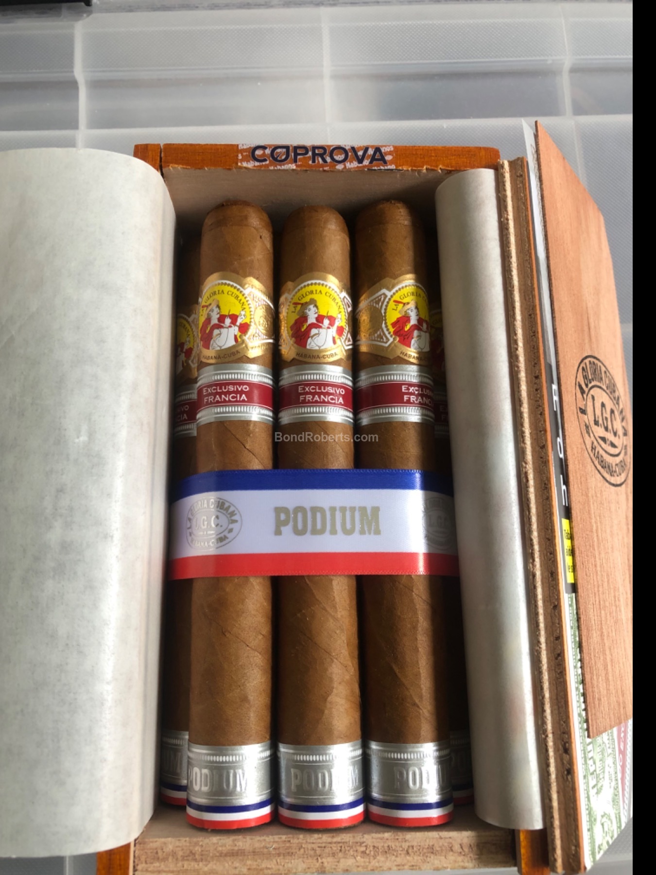 La Gloria Cubana Podium Edición Regional Francia 2024 Numbered ...