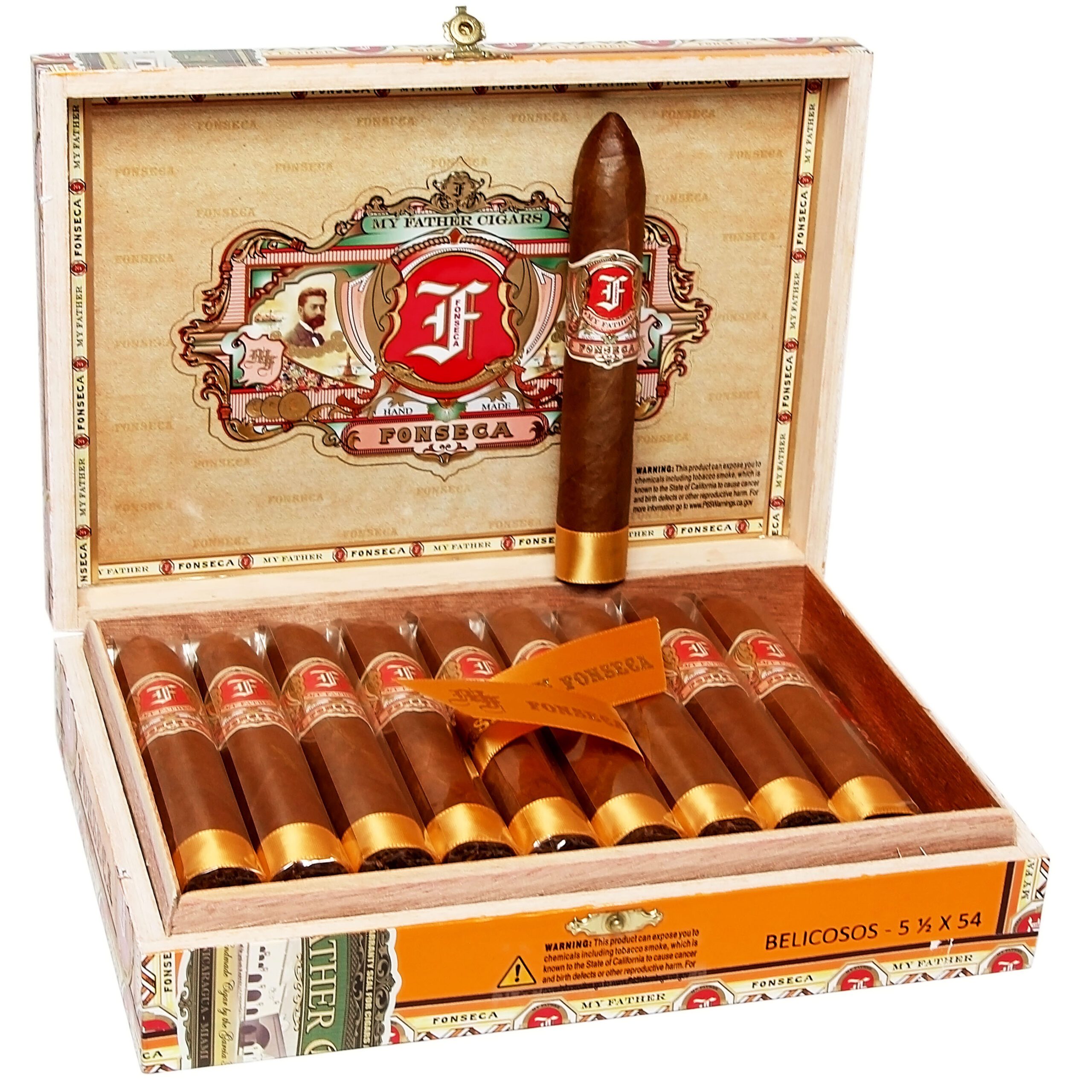 My Father Fonseca Belicoso Cigars - Premium Quality Selection