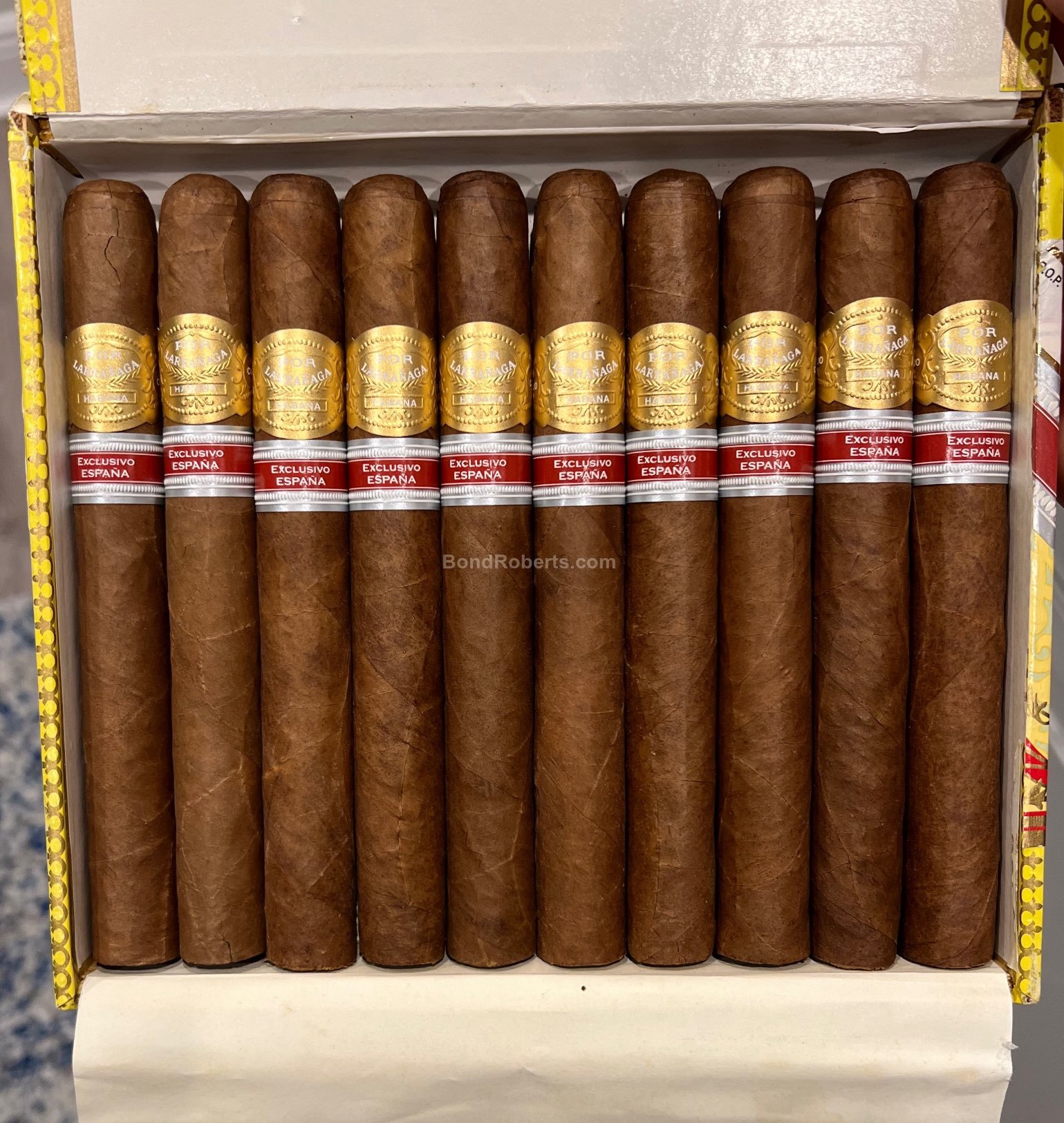 Por Larrañaga Legendarios Edición Regional España 2011 Dress Box of 10 ...