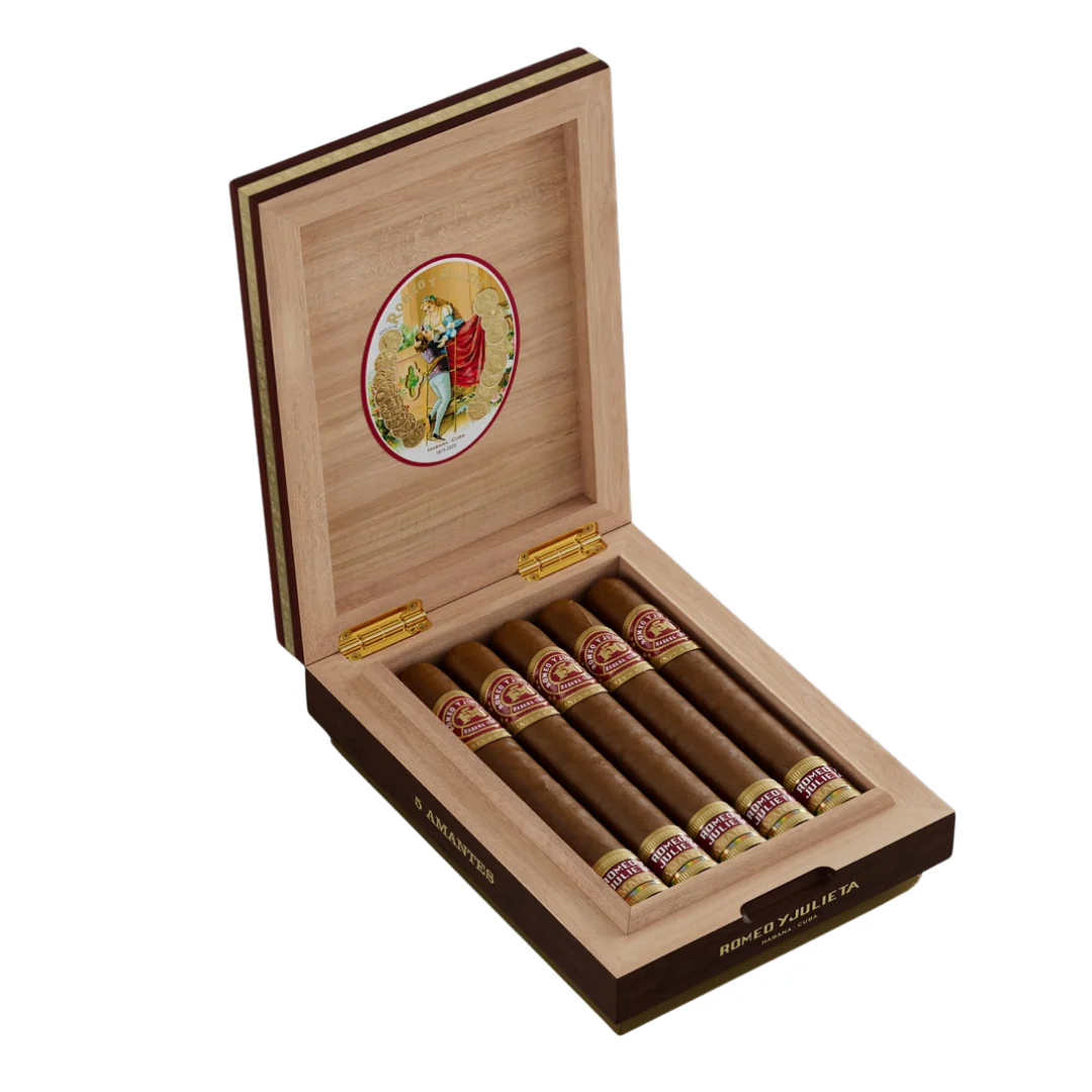 Romeo y Julieta Amantes 150 Anniversary Gift Box 5 Cigars - La Casa Del ...