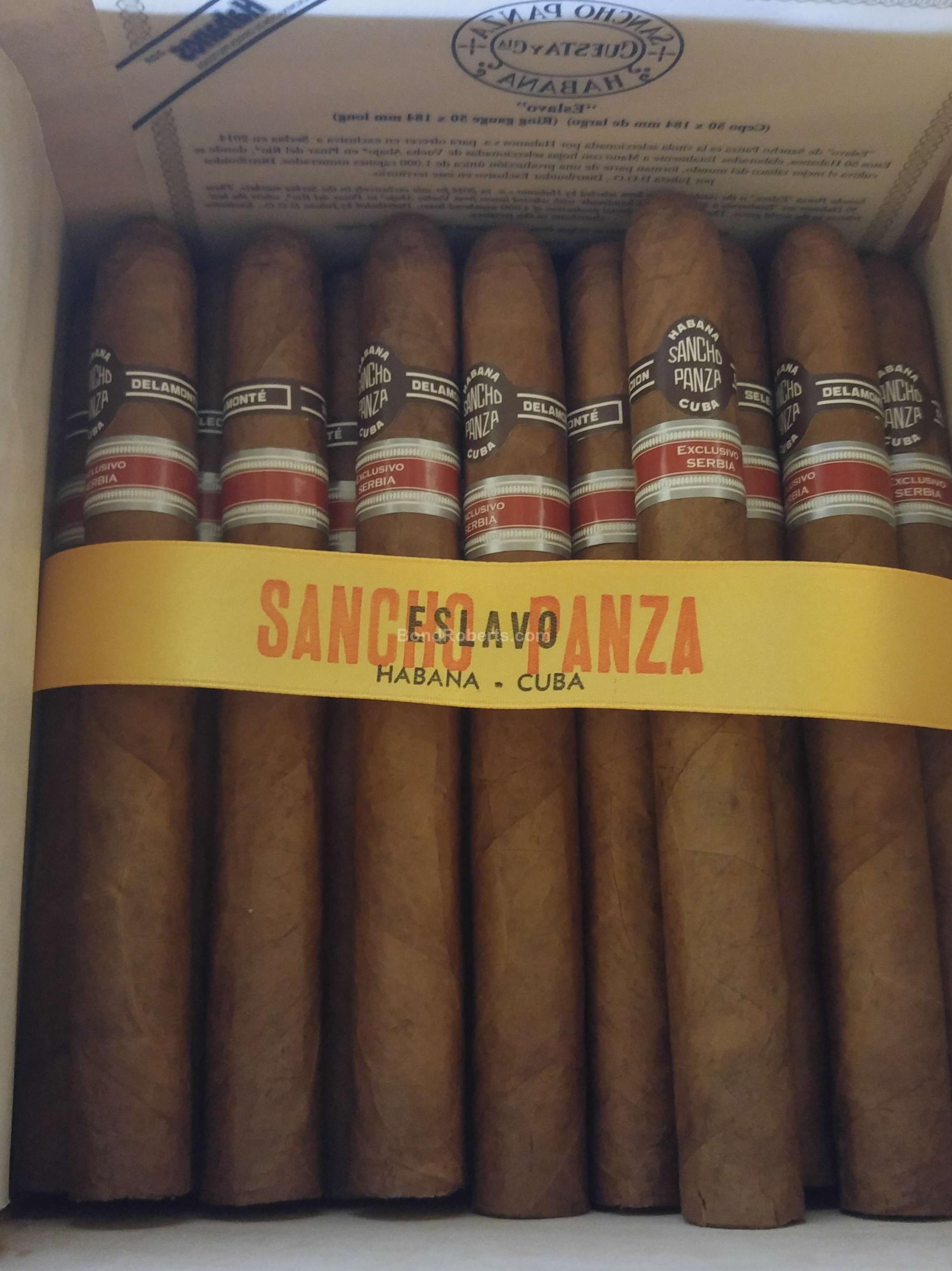 Sancho Panza Eslavo Edición Regional Serbia 2014 Slide Lid Box of 50 ...