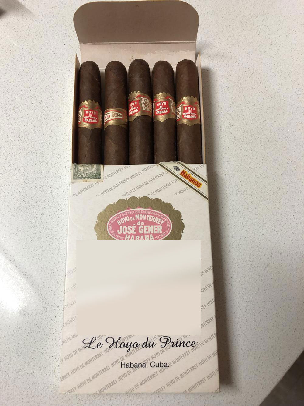 HOYO DE MONTERREY LE HOYO DU PRINCE - C/P 5 Box of 5 - The Cuban Cigar ...