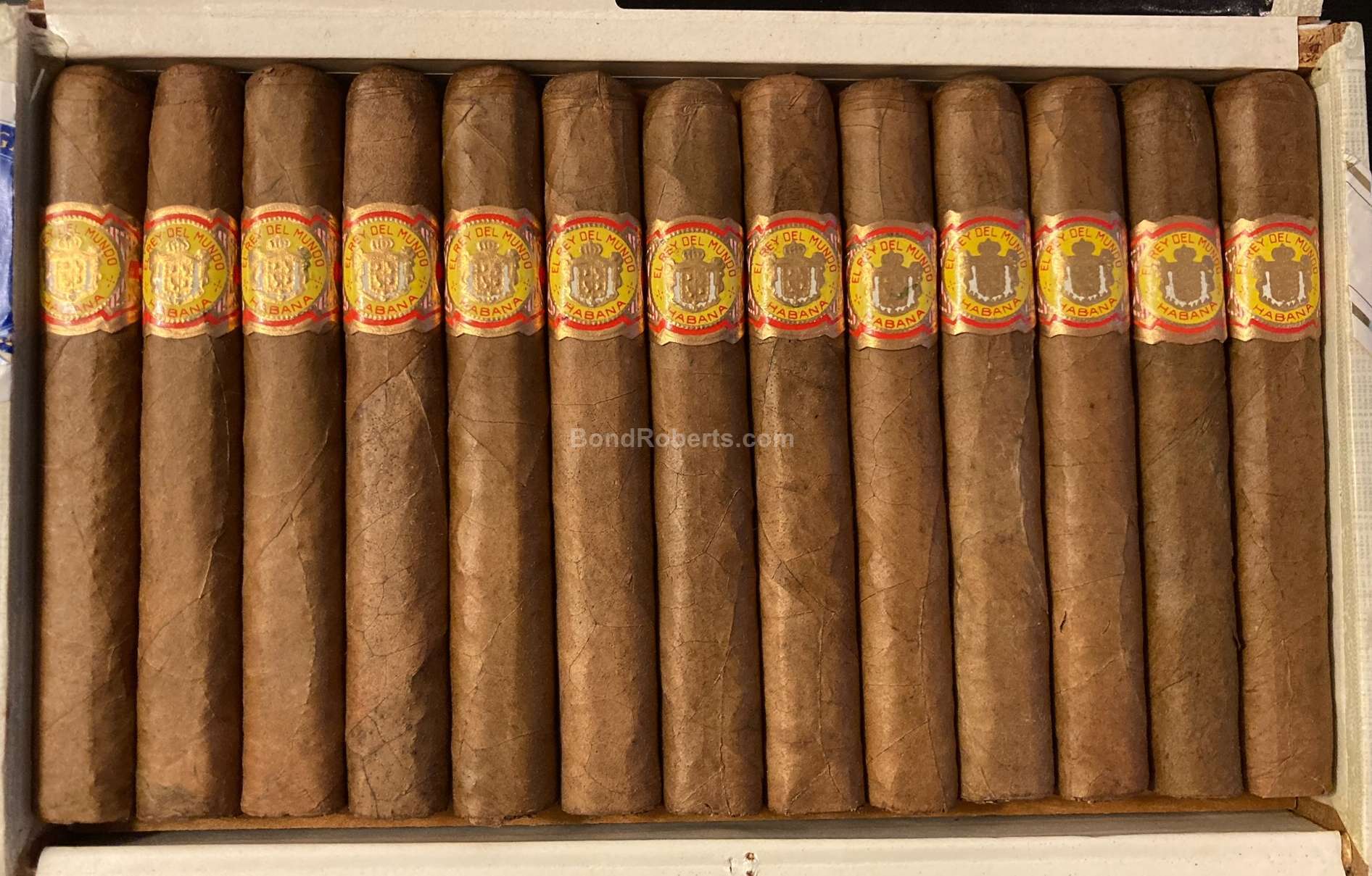 El Rey del Mundo Lunch Club 2001 Dress Box of 25 cigars 10994