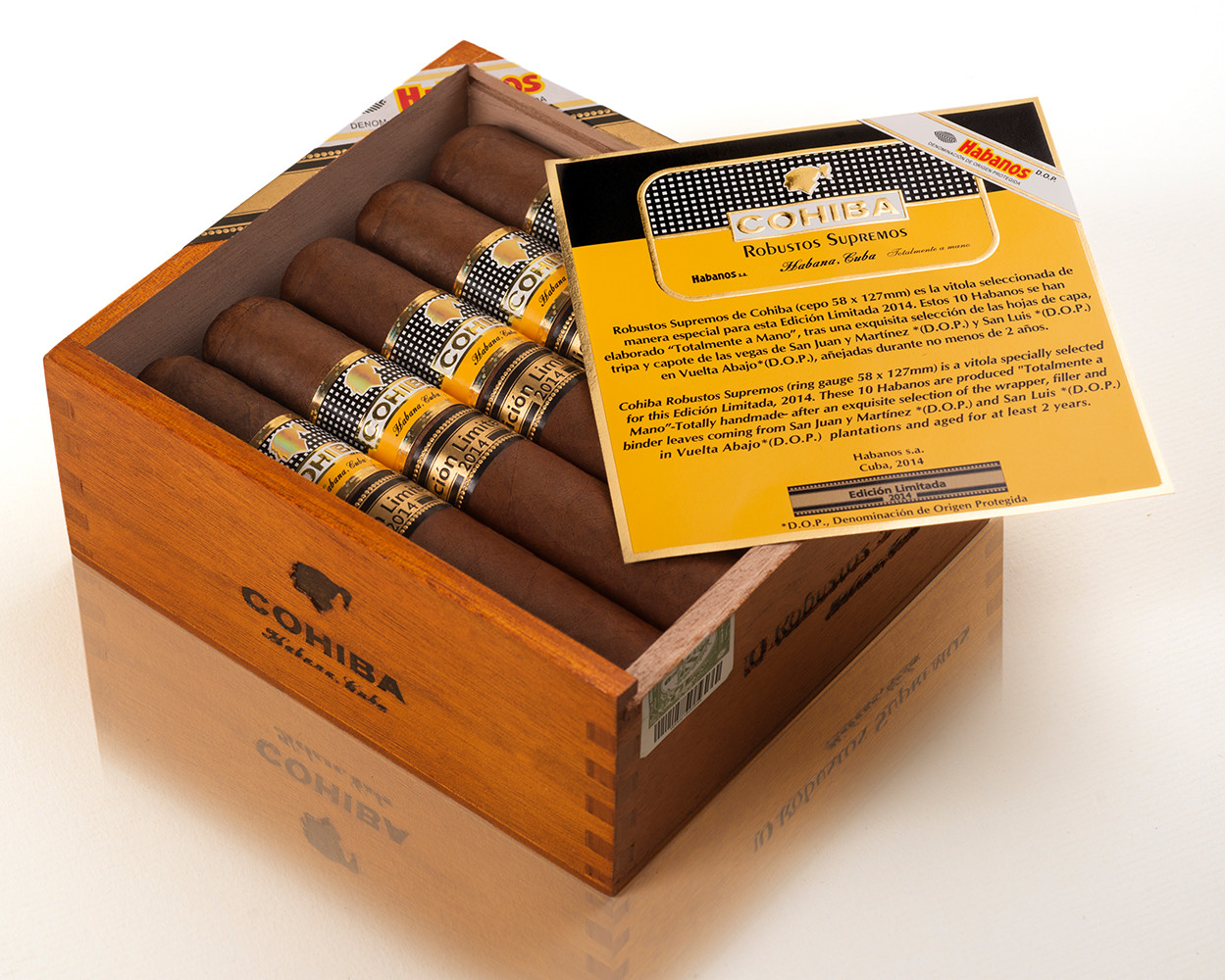 Cohiba Robusto Supremo Edicion Limitada 2014 - The Best Cuban Cigars