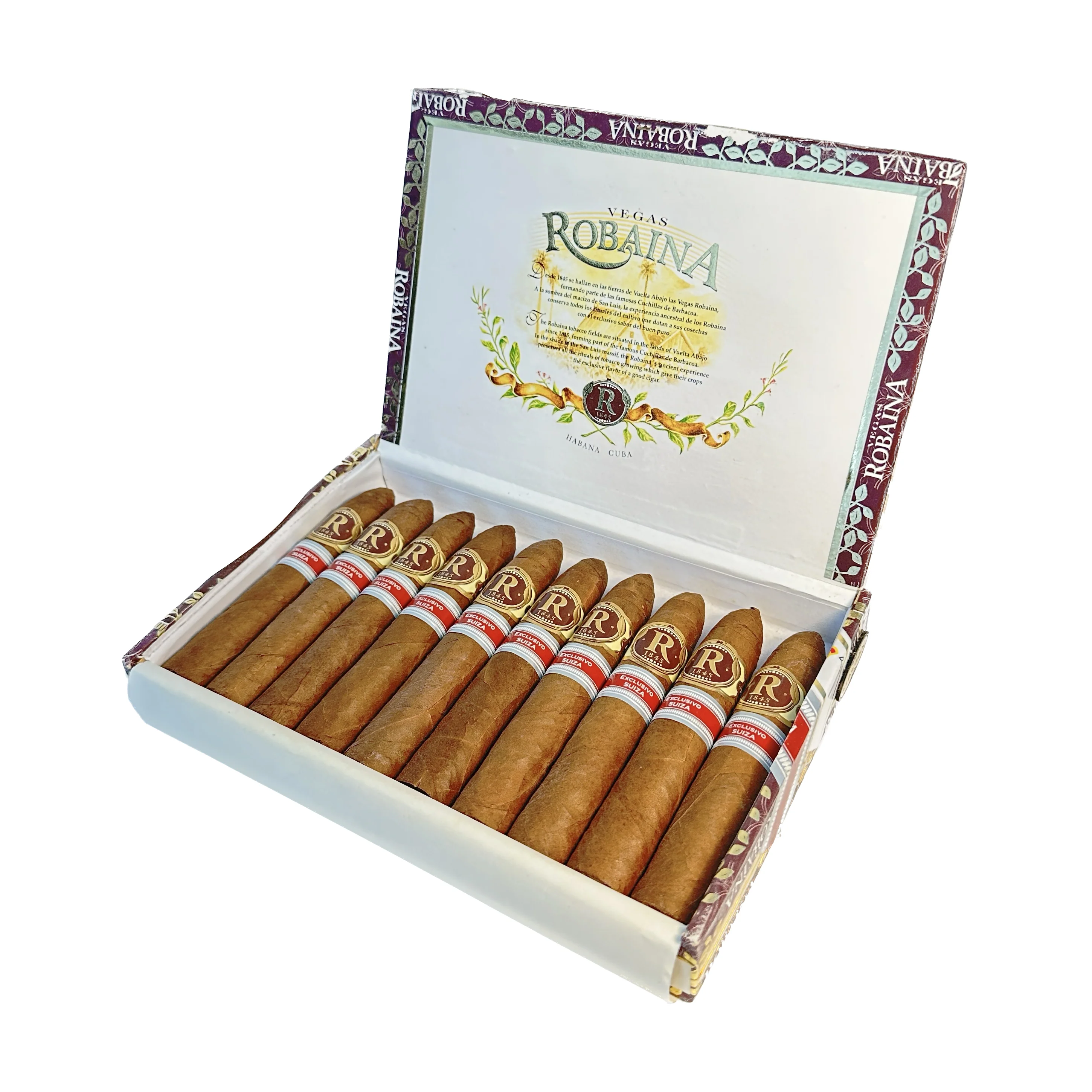 Vegas Robaina Petit Unicos Edición Regional Suiza 维加斯·罗宾纳 小唯一 瑞士地区版（2012年）