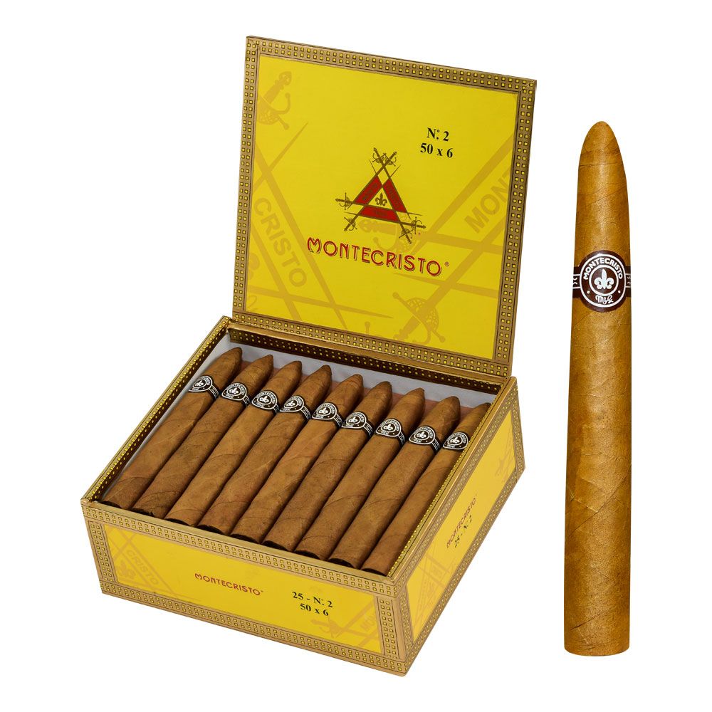 Montecristo No.2 Torpedo 25ct - Habano Cigars