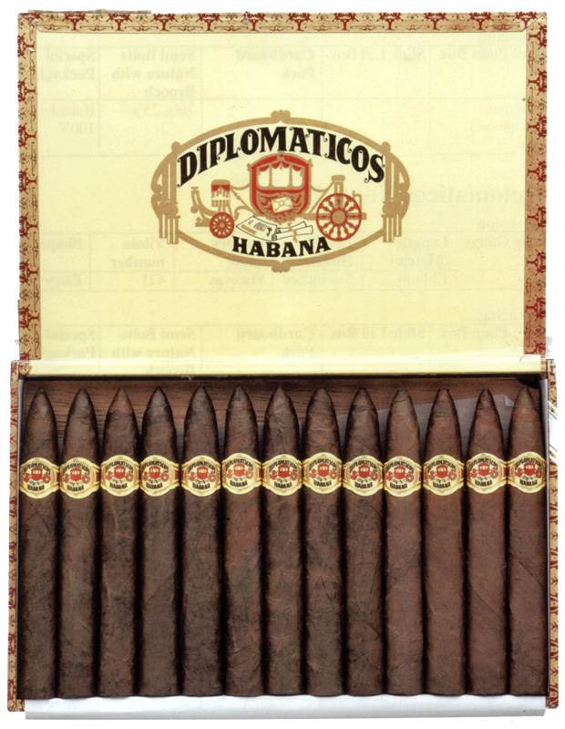 Diplomáticos 外交官 2号 雪茄资料