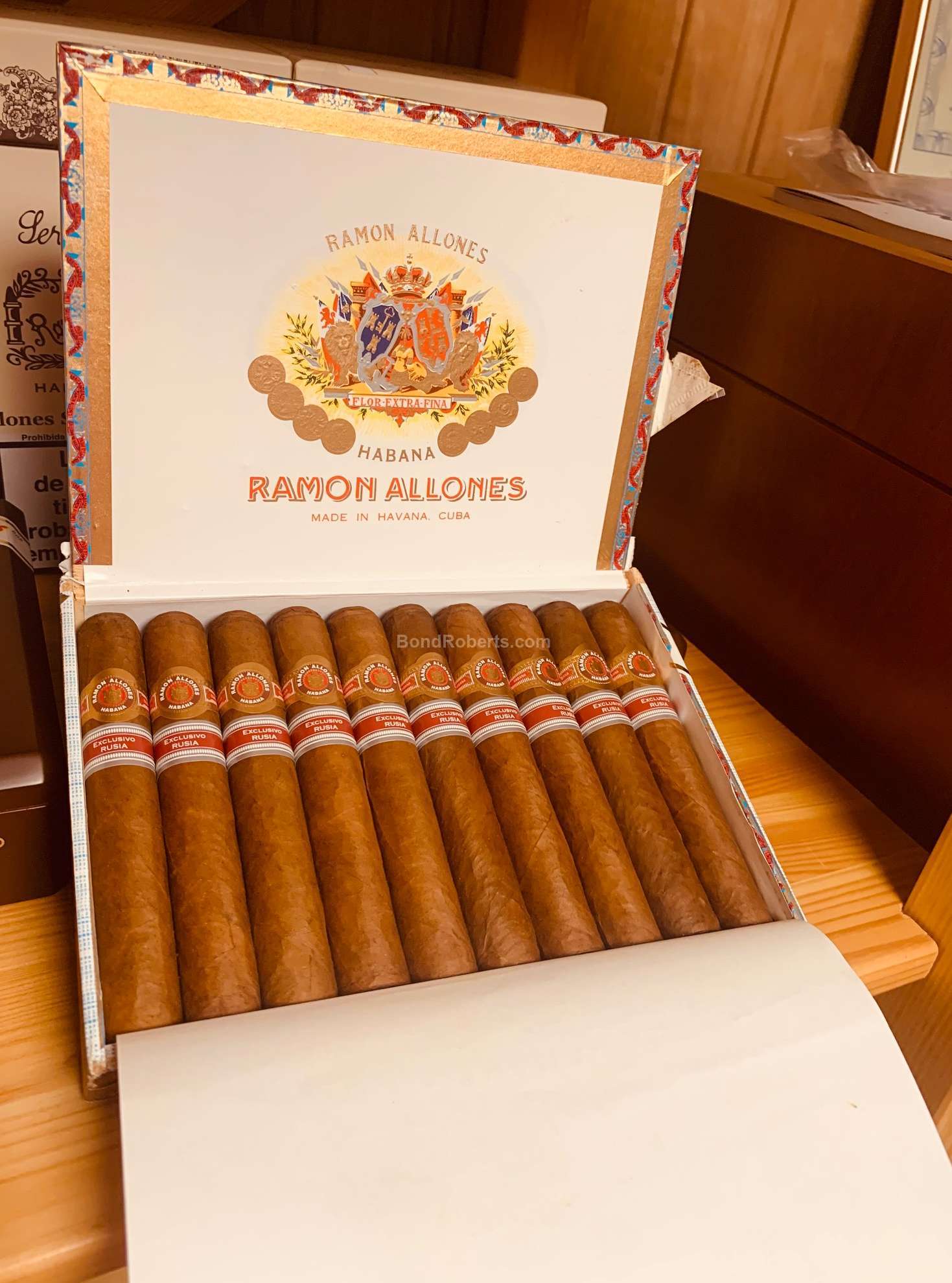 Ramón Allones Hermitage Edición Regional Rusia 2017 Dress box of 10 ...