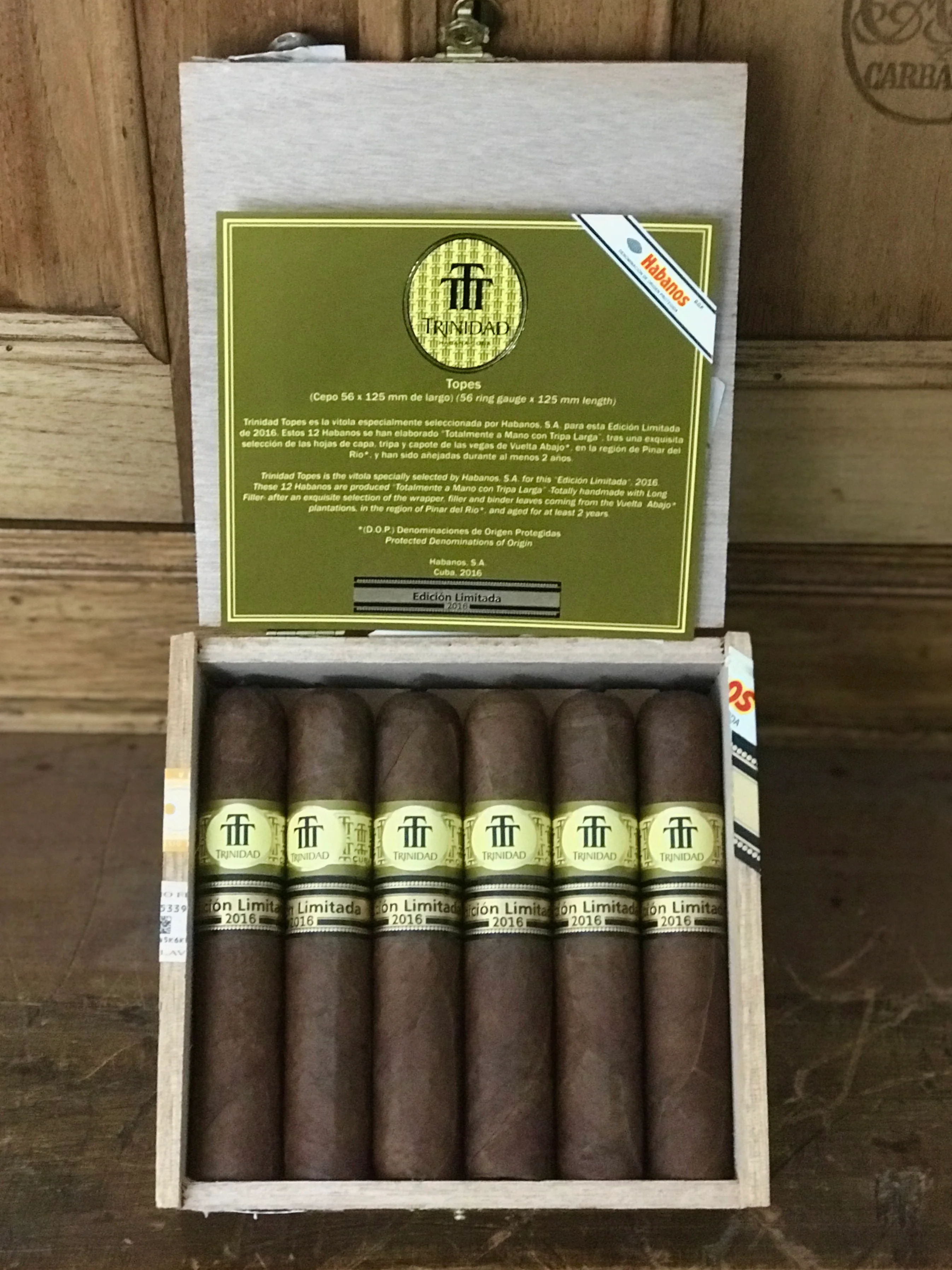 Trinidad Edición Limitada 2003 特立尼达 2003年度限量版