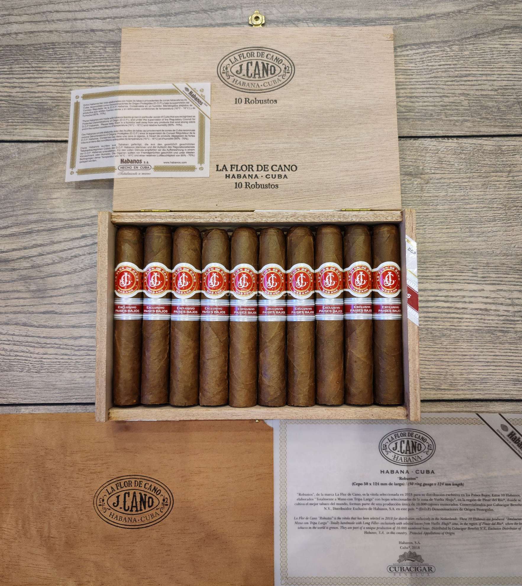 La Flor de Cano 卡诺之花 2019年度限量版 雪茄资料