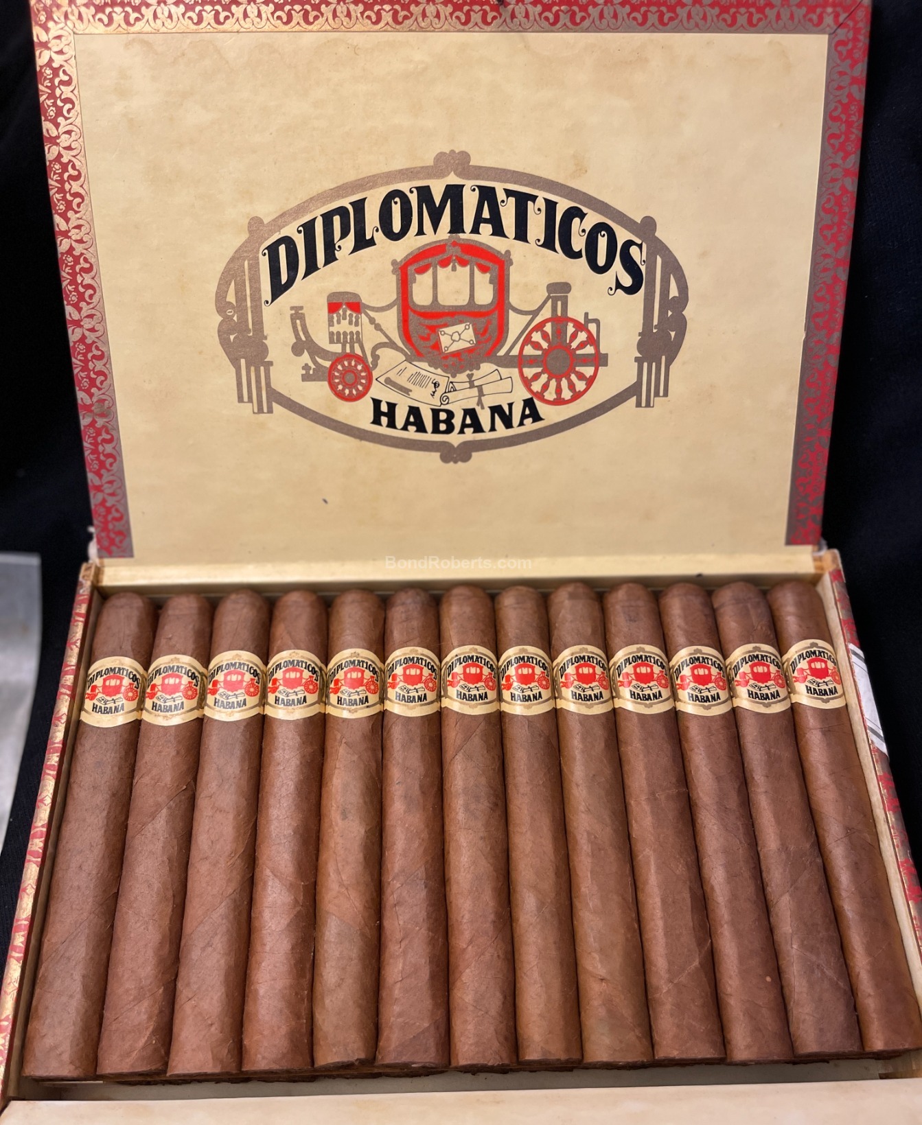 Diplomáticos Diplomáticos No.4 2002 Dress Box of 25 cigars 39477