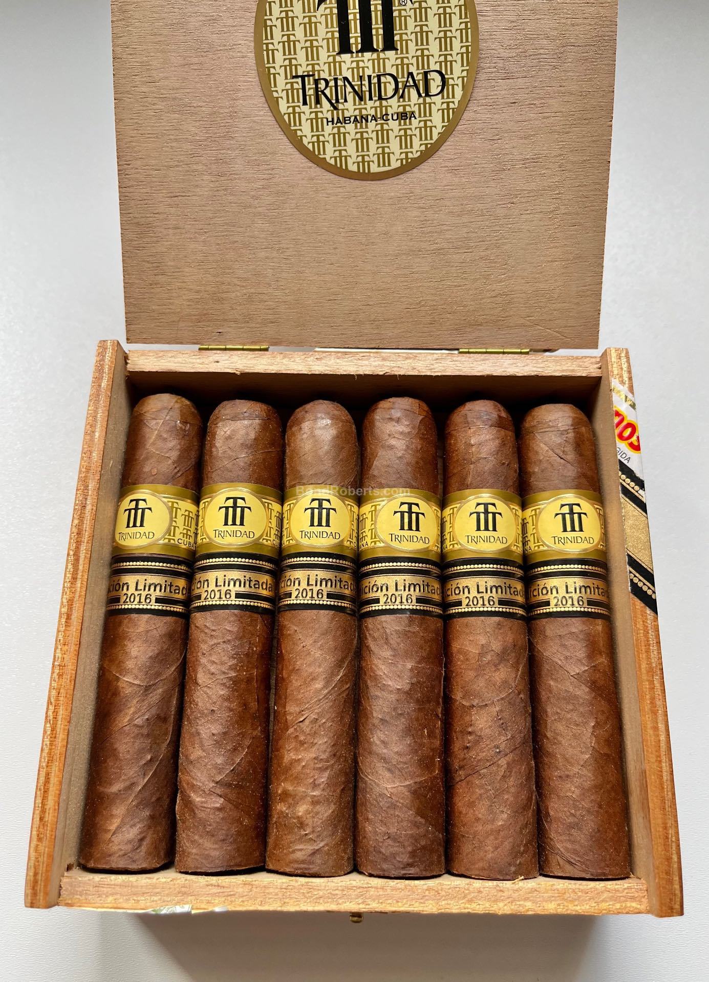 Trinidad Topes Edición Limitada 2016 Semi Boite Nature Box of 12 cigars ...