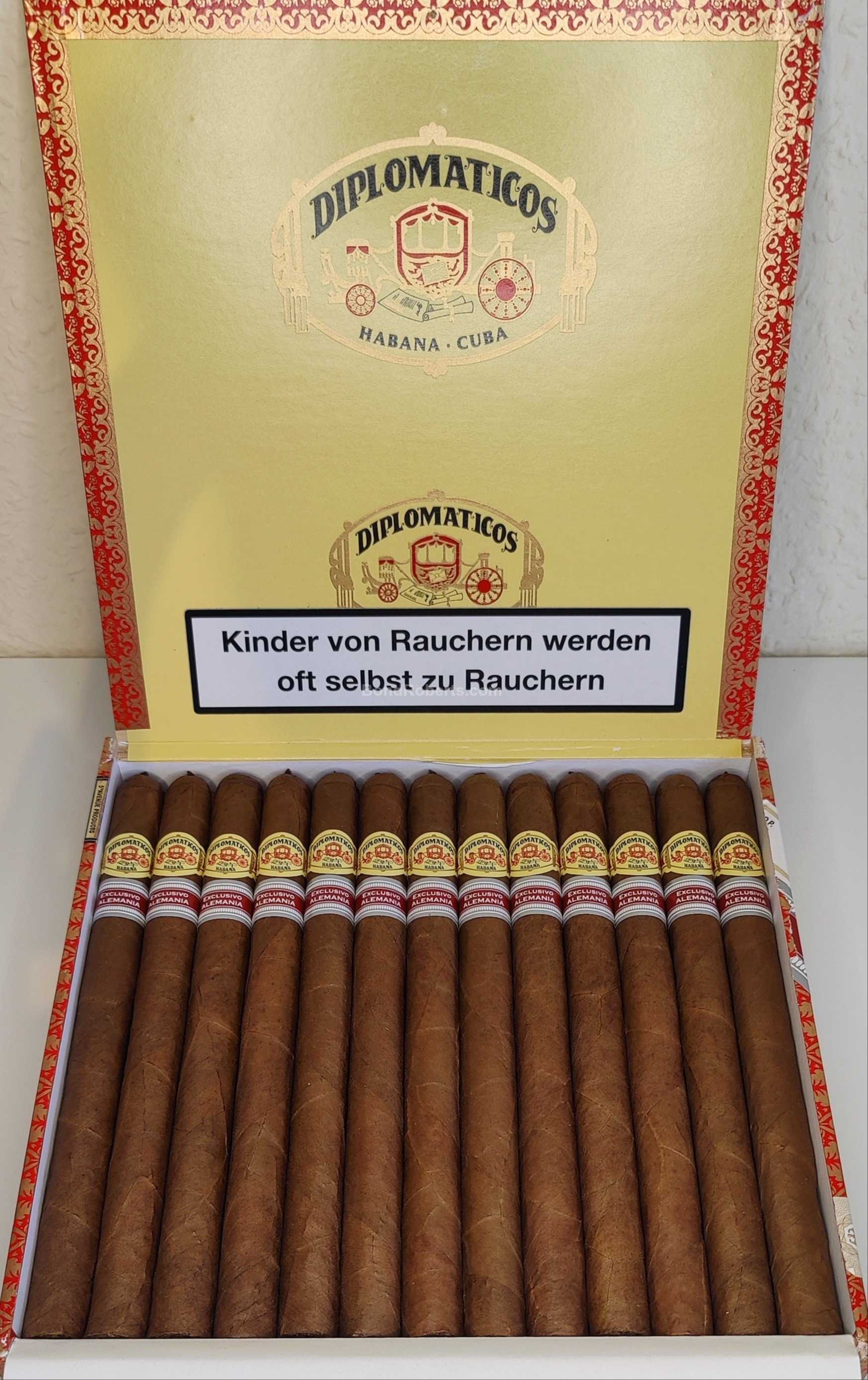 Diplomáticos Grandes Edición Regional Alemania 2024 Numbered dress box ...