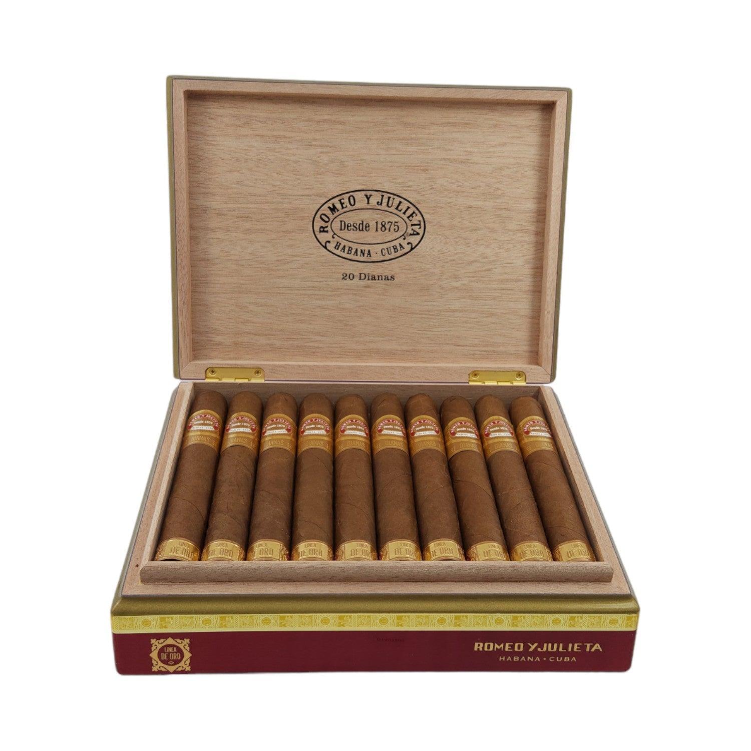 Romeo Y Julieta Cigar | Línea de Oro Dianas | Box 20 - HK CohCigars
