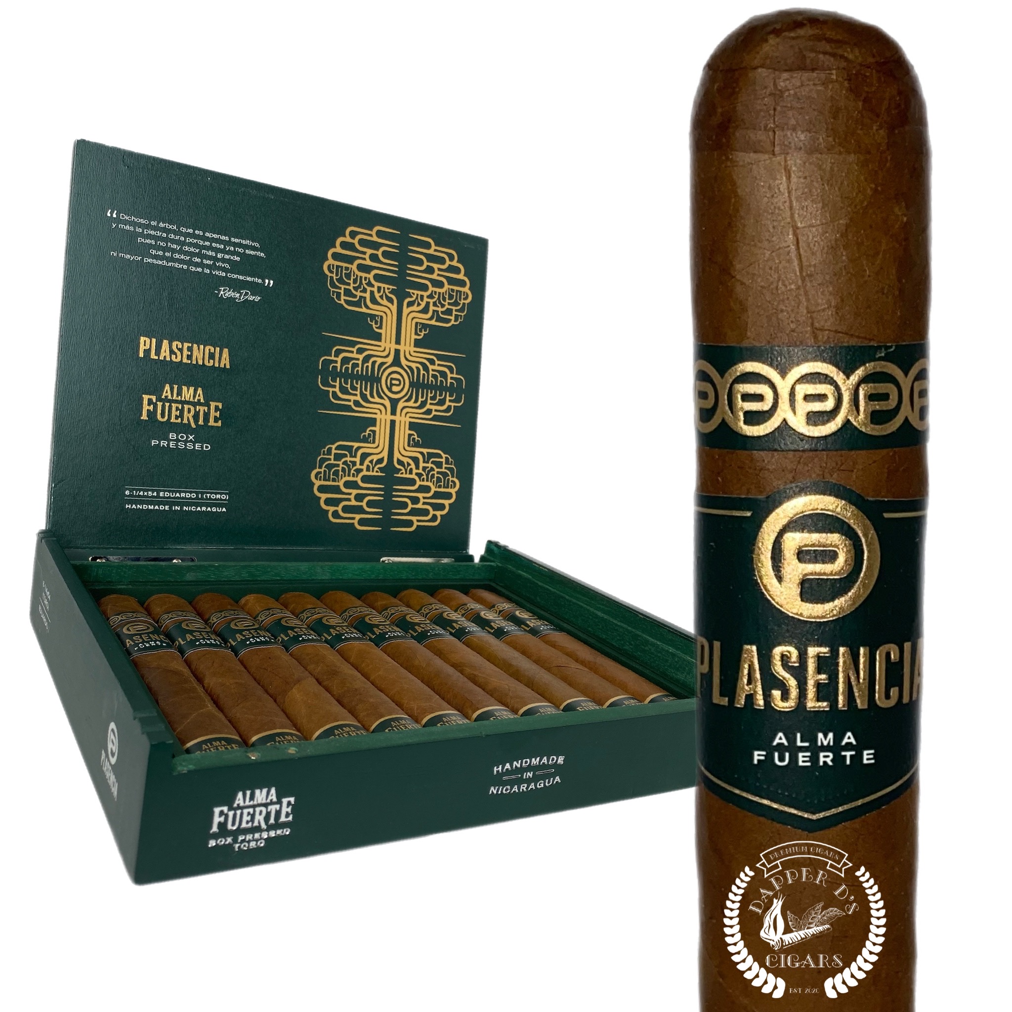 Plasencia Alma Fuerte Natural - Dapper D's Cigars