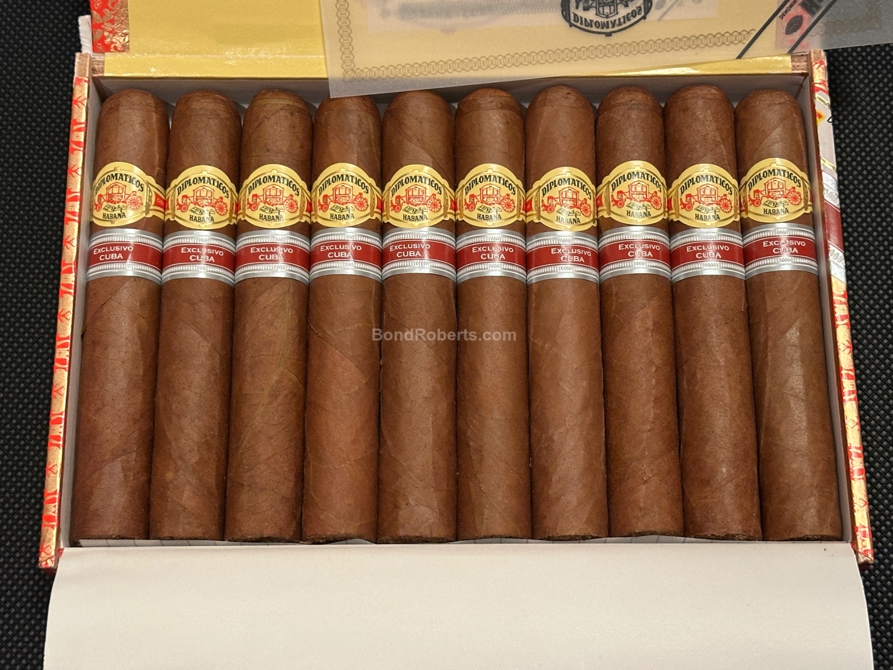 Diplomáticos Leal Edición Regional Cuba 2023 Numbered Dress Box of 10 ...