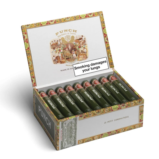 Punch Petit Coronations Tubos Cigar - Box of 25 » Havana House