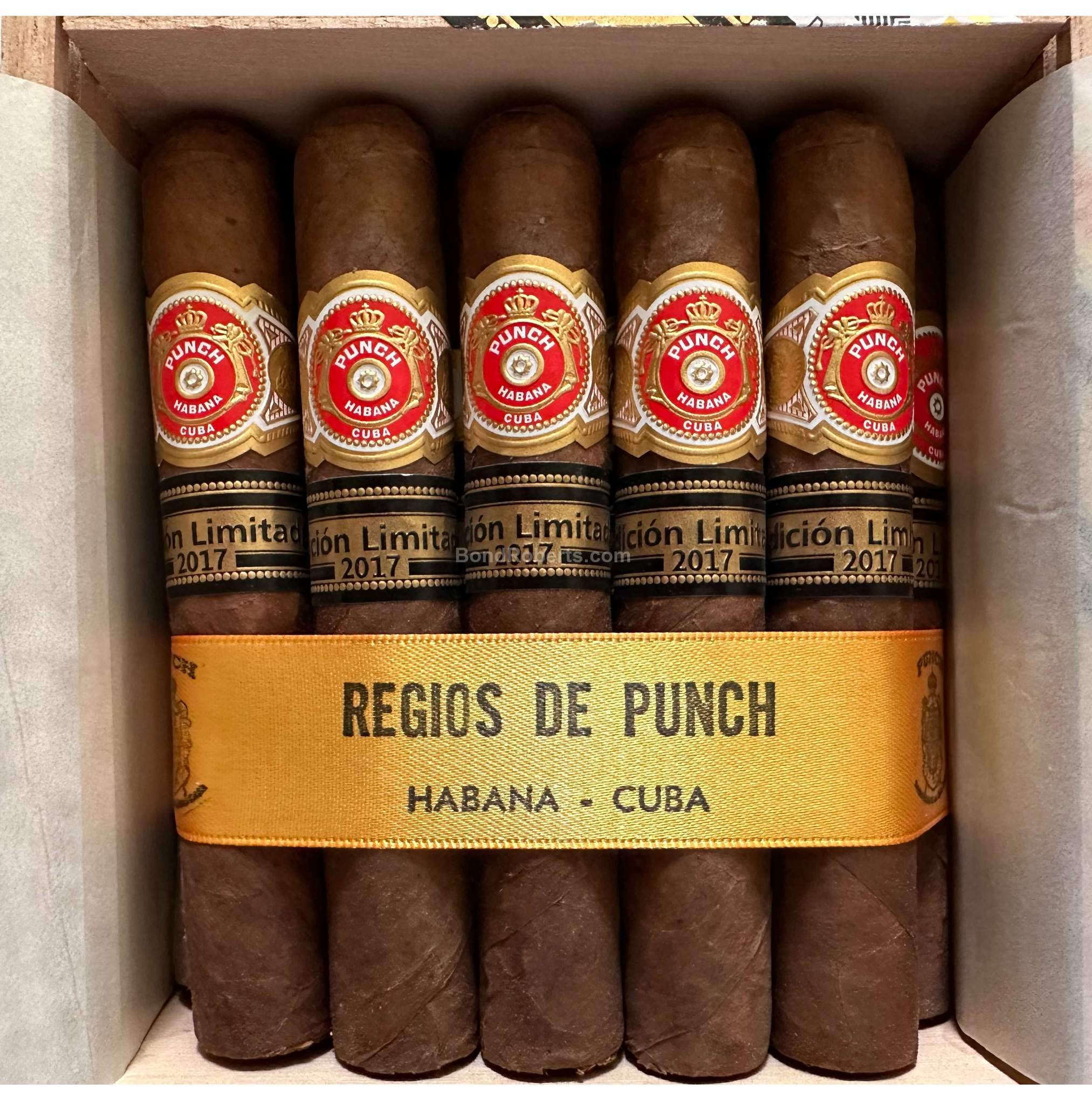 Punch Regios de Punch Edición Limitada 2017 Slide Lid Box of 25 cigars ...