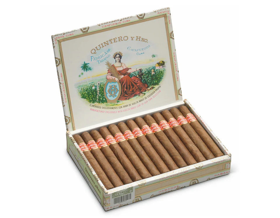 Quintero Panetelas Cigar (Box of 25) - Cuban Cigars Prices Online - EGM ...