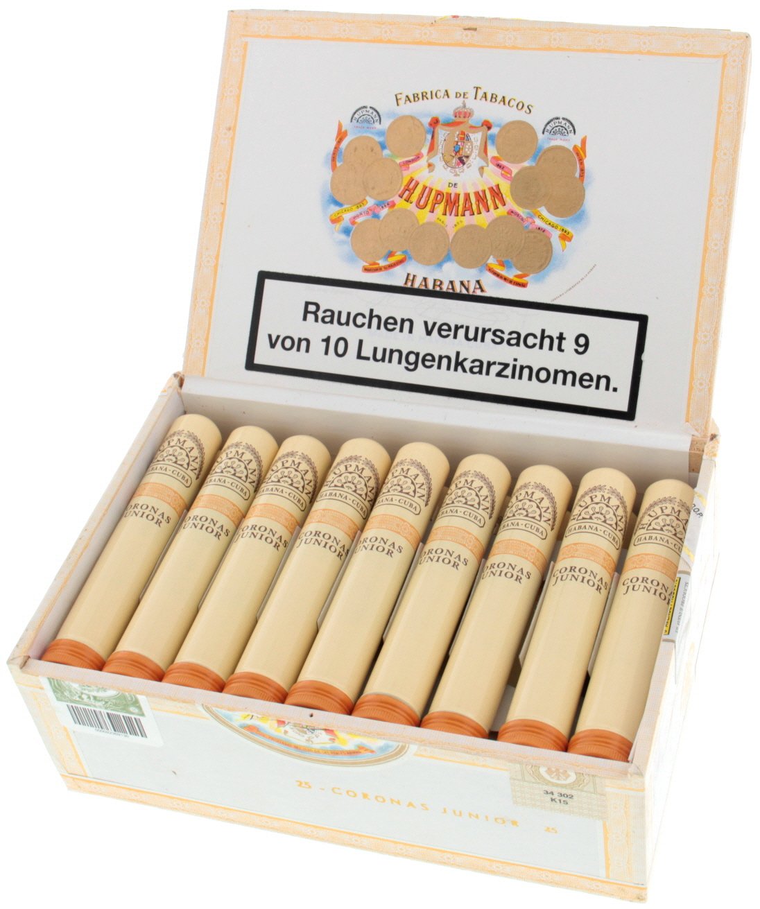 H. Upmann Corona Junior AT | Cigarworld.de Zigarren Kuba Regulares