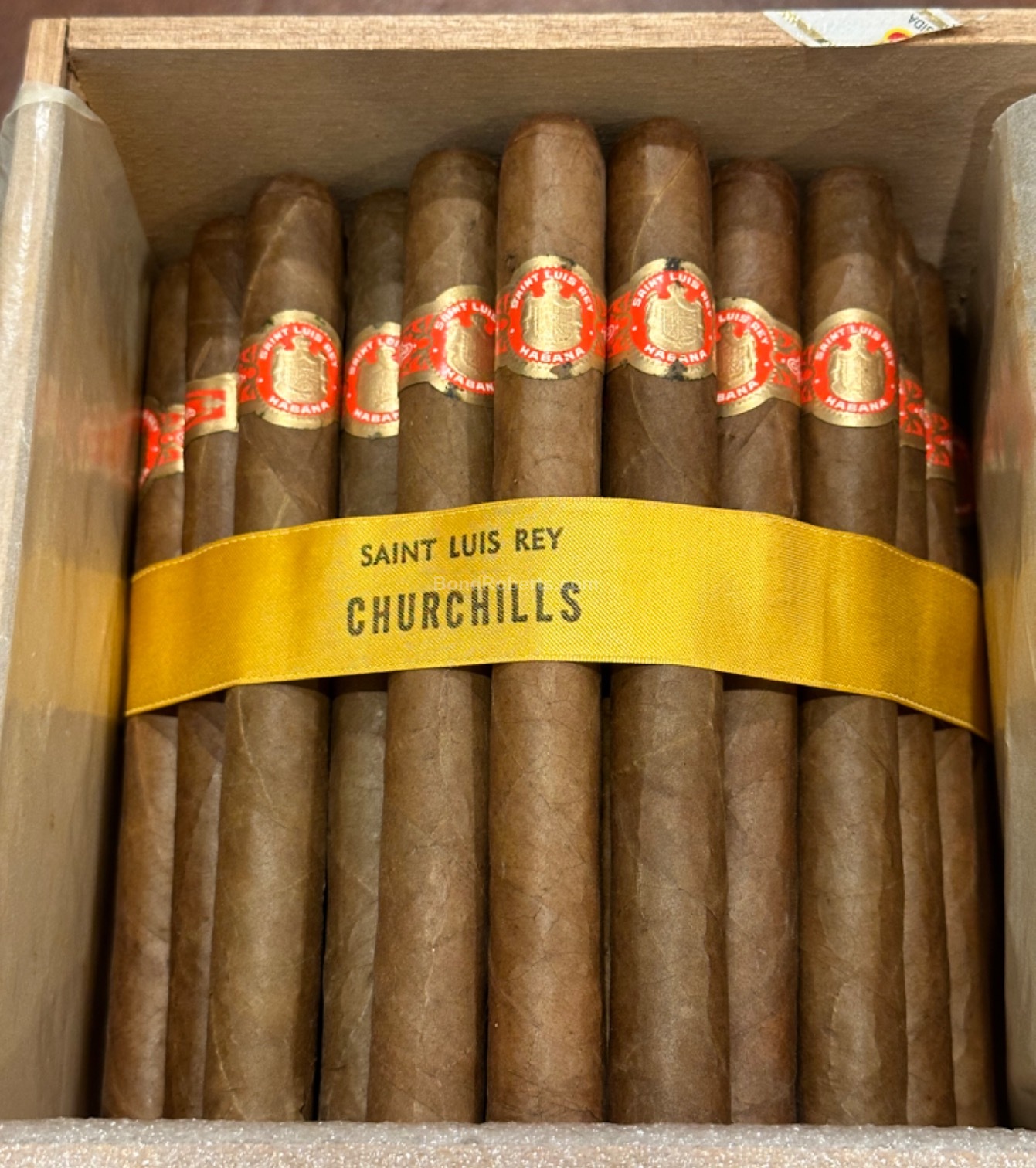 Saint Luis Rey Churchills 2008 Slide Lid Box of 50 cigars 27278