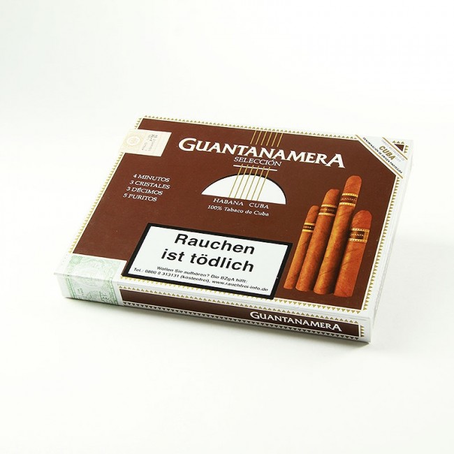 Guantanamera Selección 13 关塔那摩精选13号（礼盒装，含3支水晶管、5支十分之一、5支小雪茄）