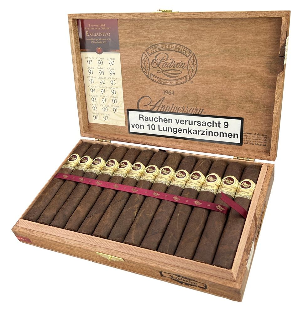 Padrón 帕德龙1964周年纪念系列独享 雪茄资料