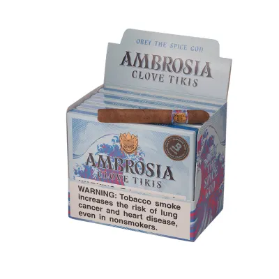 Ambrosia Clove Tiki 5/10 Cigars - Natural | Famous Smoke