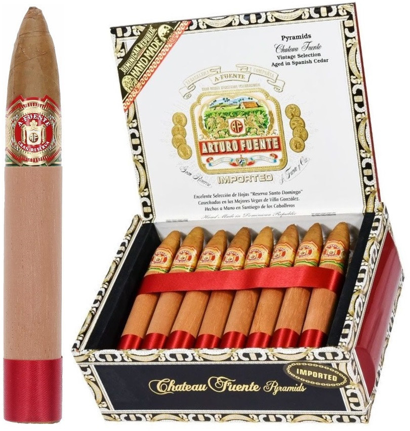 Arturo Fuente Chateau Pyramid Natural (6" x 52)