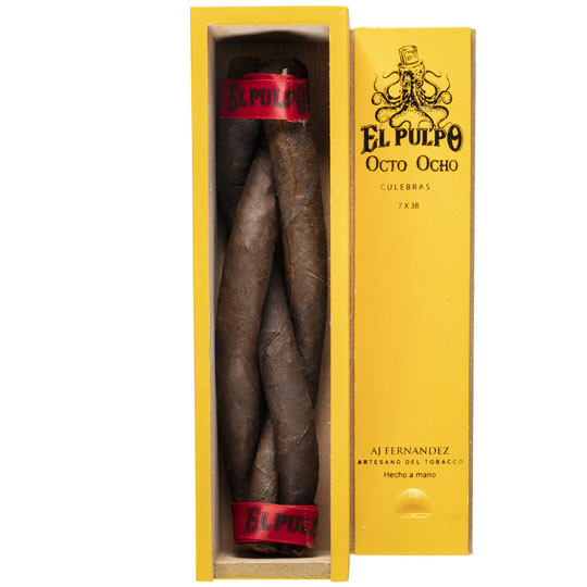 El Pulpo Octo Ocho Culebra (7x38 / 3 Pack) | Cigar King