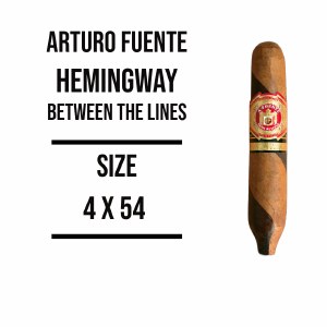 Arturo Fuente Hemingway Between The Lines 阿图罗富恩特海明威字里行间