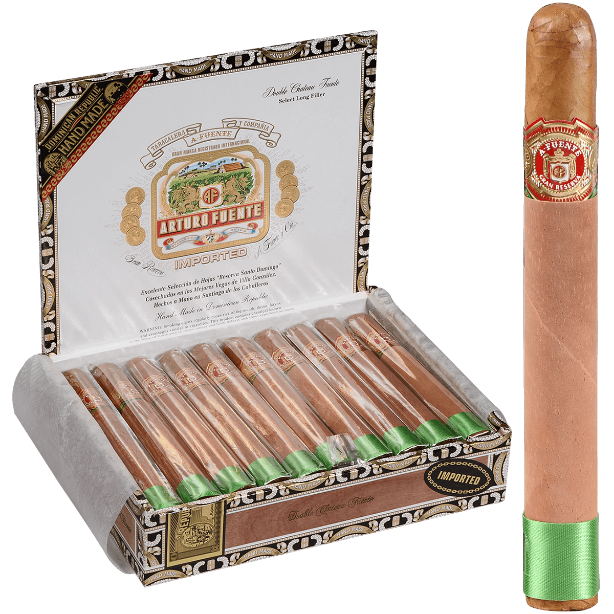 Arturo Fuente Double Chateau Natural 20ct - Habano Cigars