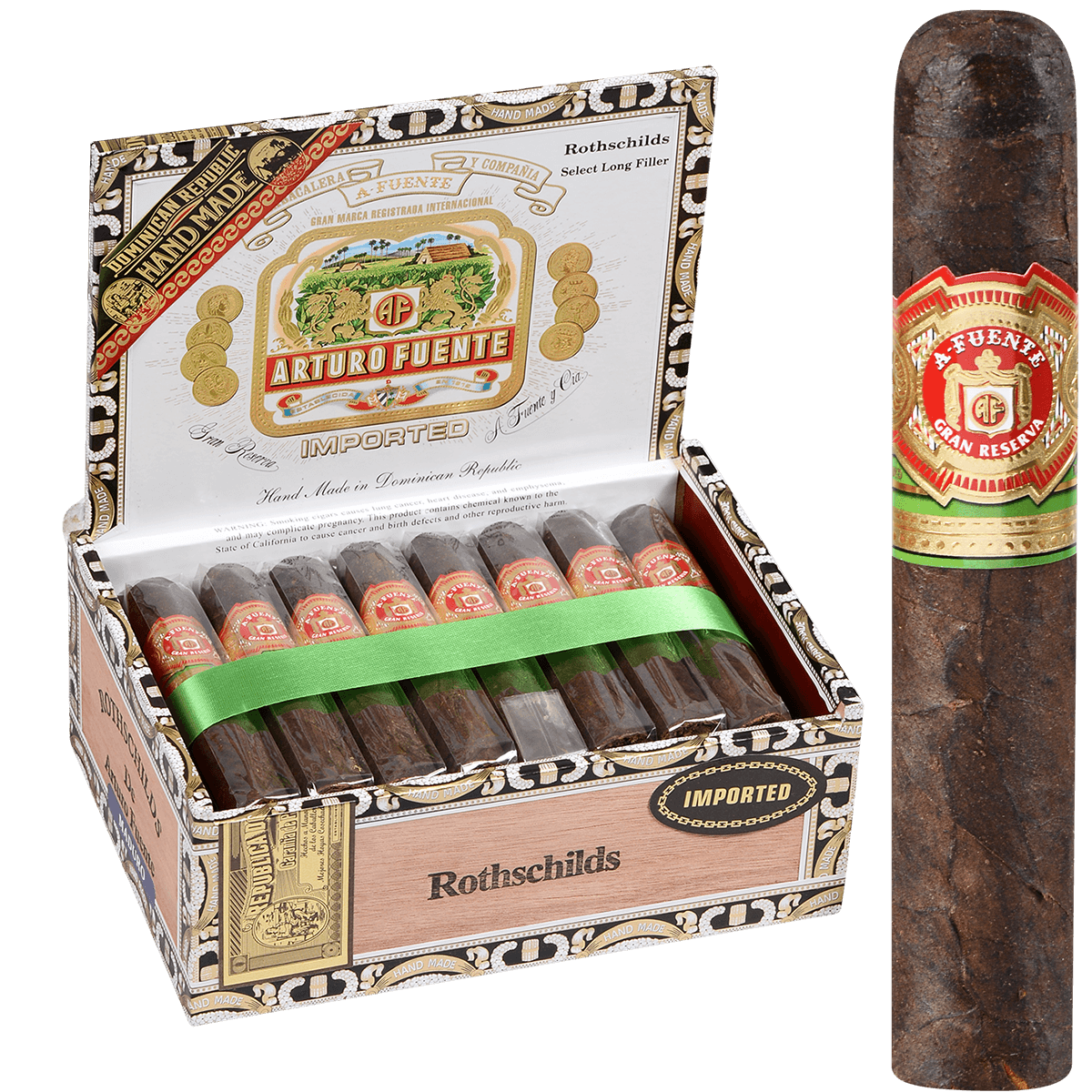 Arturo Fuente Rothschild Natural 25ct | Habano Cigars