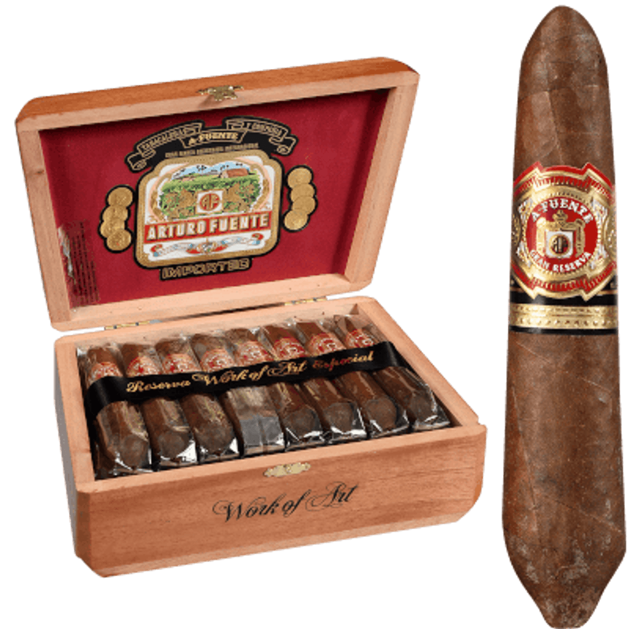 Arturo Fuente Hemingway Work of Art Natural - Forest Hill Cigars
