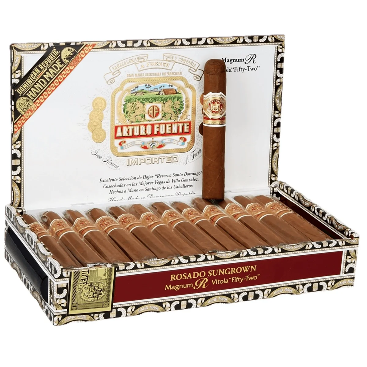 Arturo Fuente Magnum R Rosado Sun Grown Vitola 52 (5" x 52) - Dreaming ...