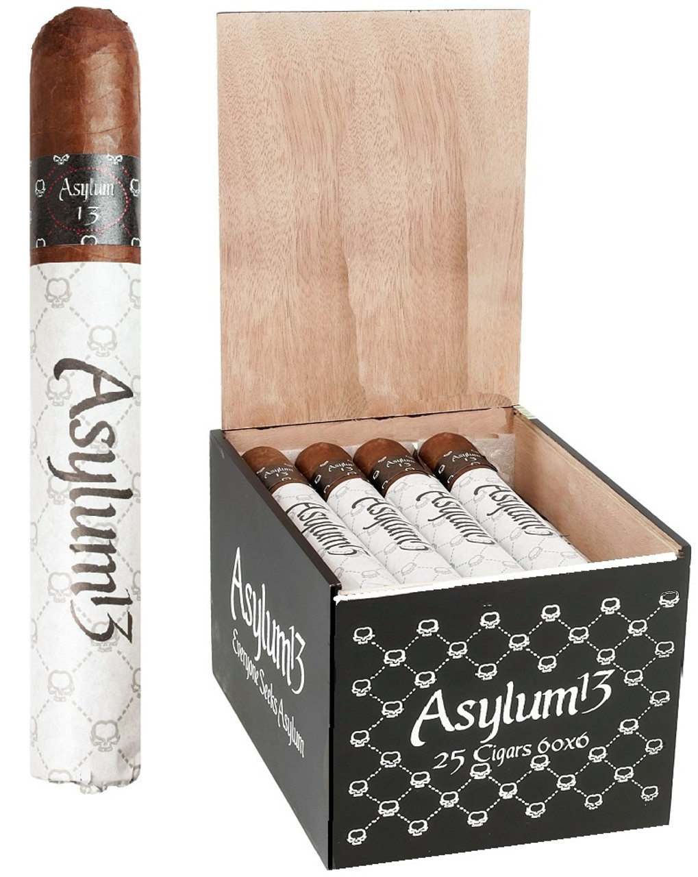 Asylum 避难所13号 尼加拉瓜 60环径 雪茄资料