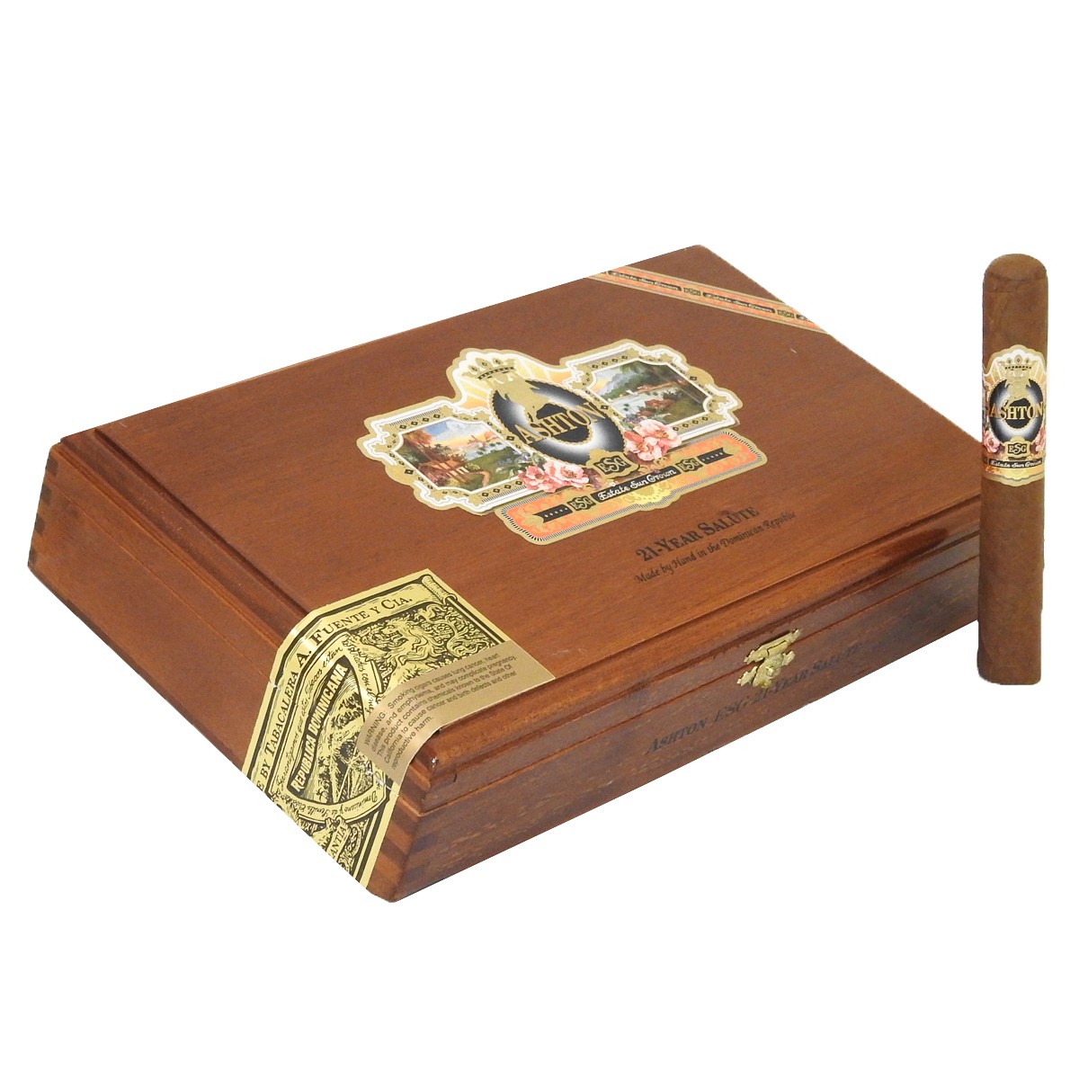Ashton ESG 21 Year Salute | Stogies World Class Cigars