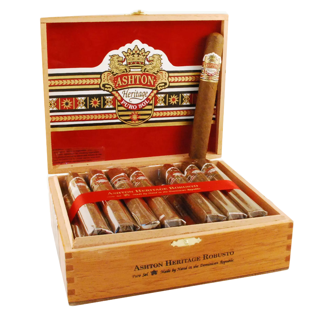 Сигара ashton heritage puro sol robusto купить по цене 2 590 руб., в ...
